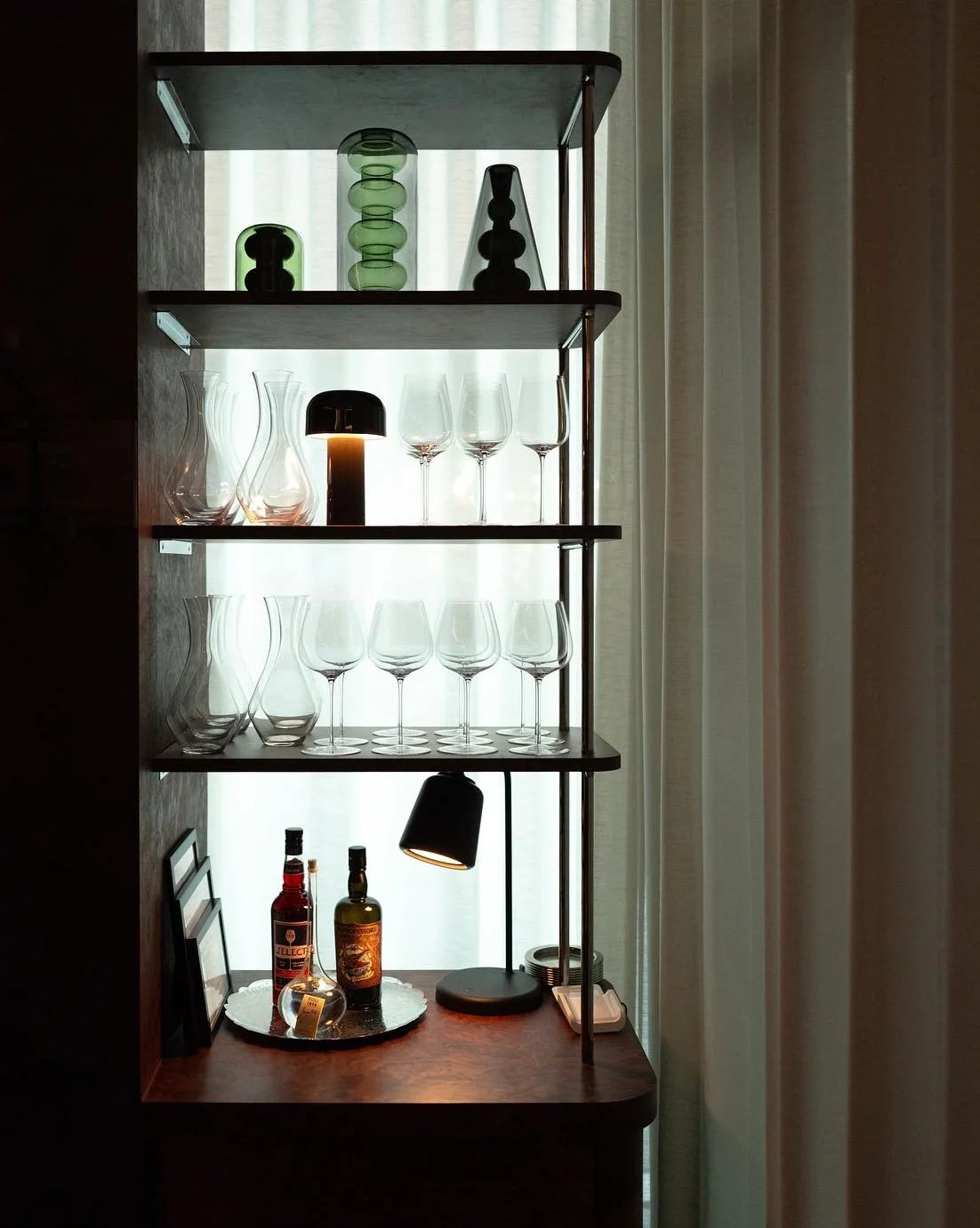  Creative and thoughtful lighting are staples throughout Daniel’s restaurants. 