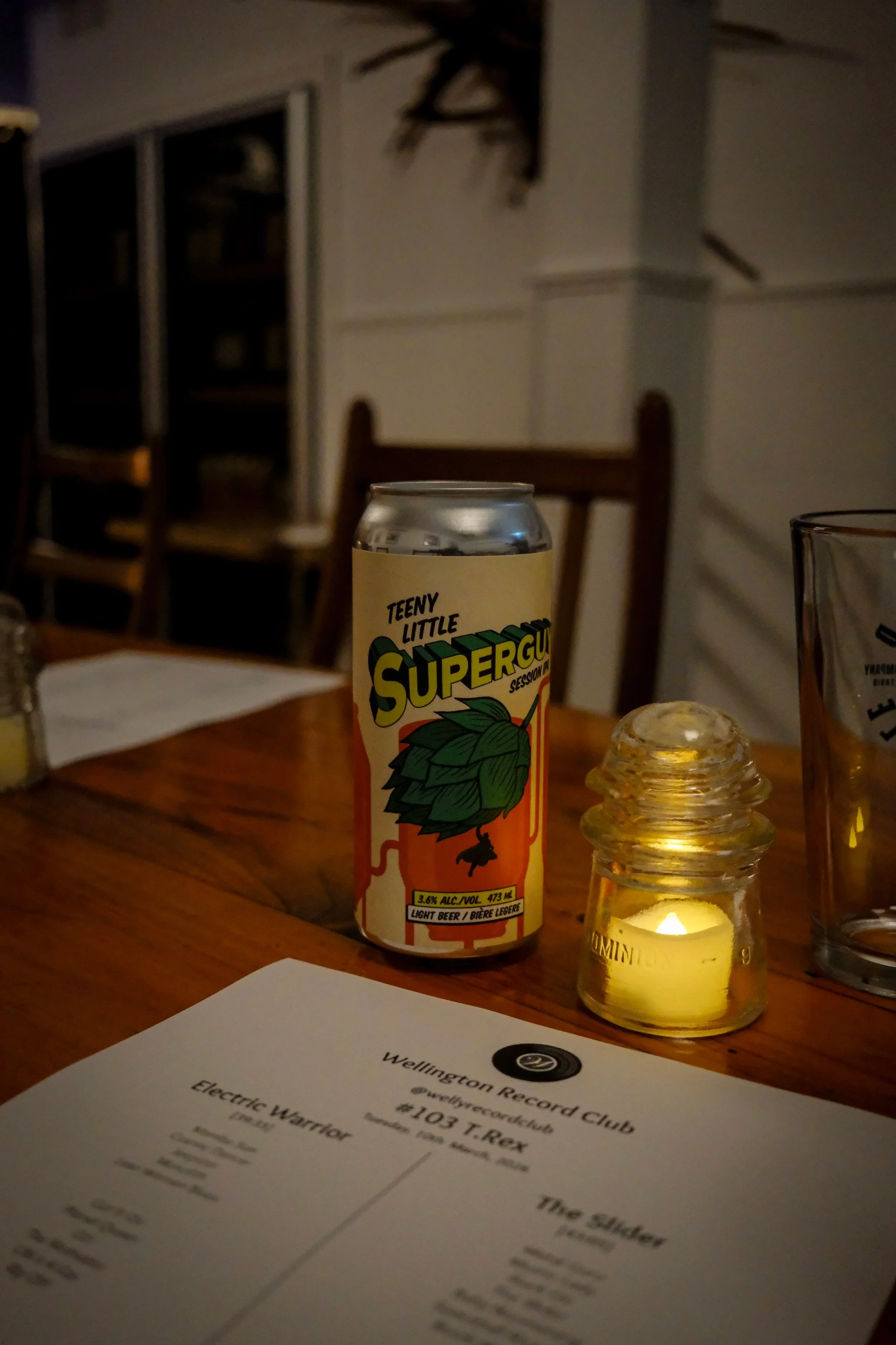  Local brews complement the tunes. 