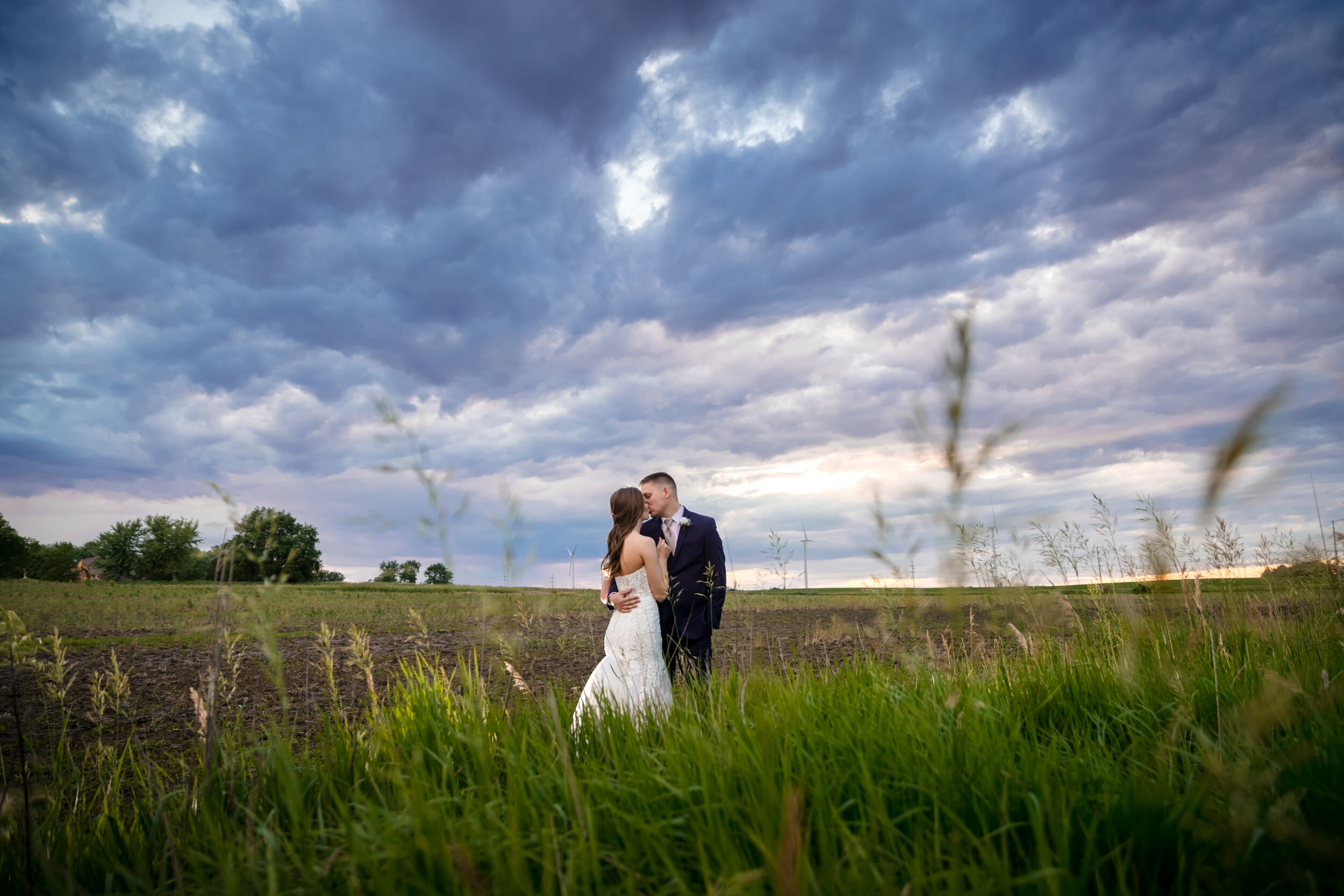 Kristen + Dillon’s Backyard Wedding