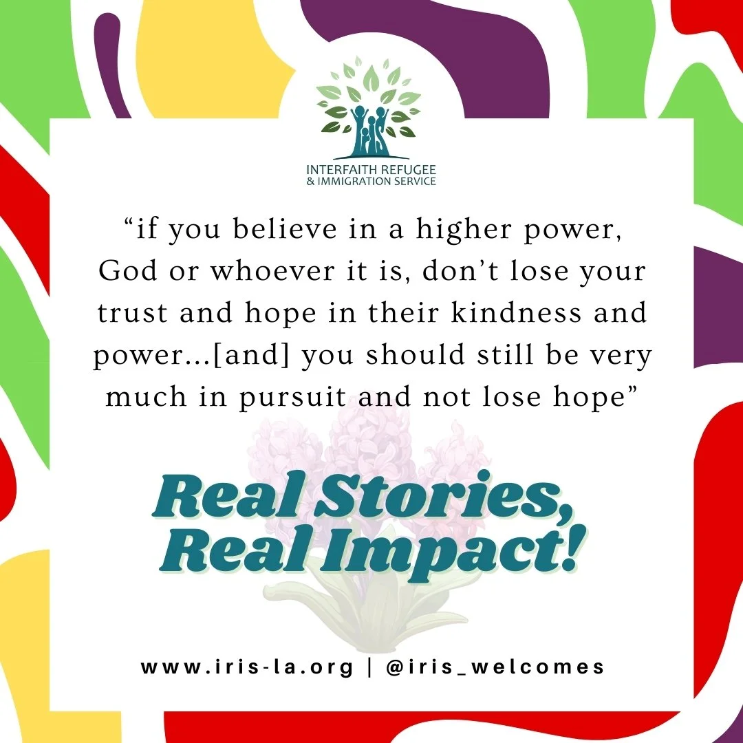 IRIS Client Story: Nowruz &amp; New Beginnings