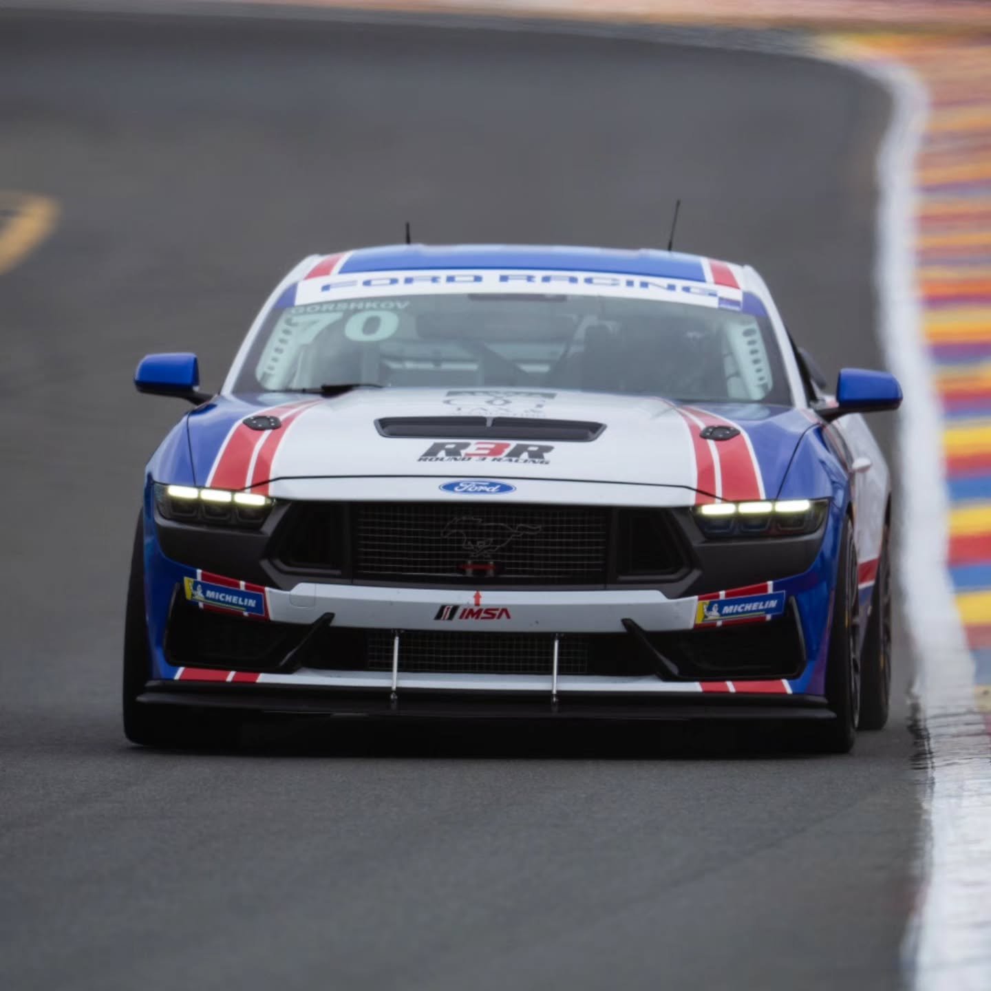 P1 for @ognycview in Dark Horse Legends for Practice 1. We decided to skip the wet practice 2 to focus on setup for qualifying and Race 1 on Friday. 

We're so excited to have Oleg with us this weekend. Follow us tomorrow, as he goes for a podium in 