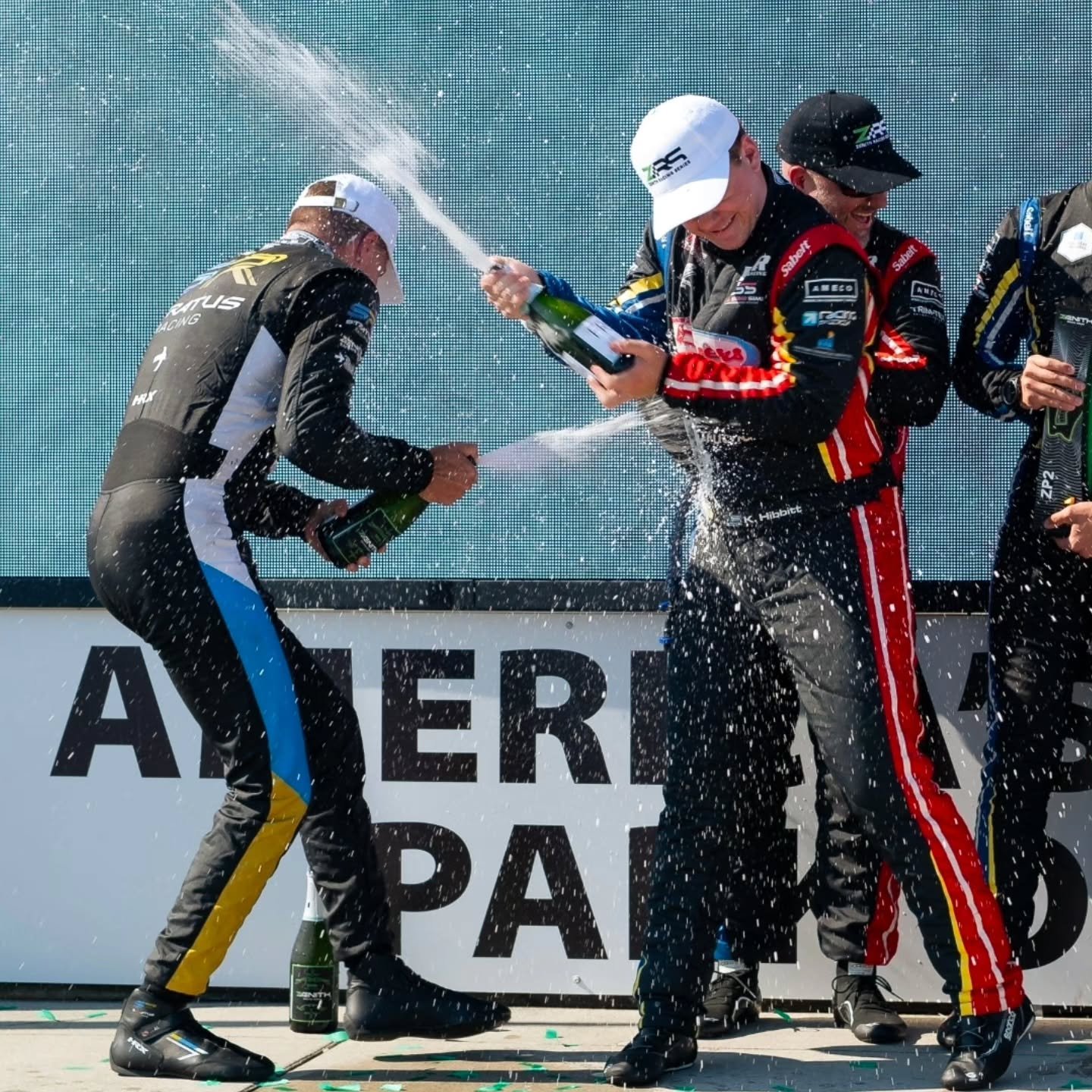 Not much to say about this...

#ChampagneSpray #Fail

@teamhibbitt and @iamjasonalder we'll bring goggles for your next podium together.