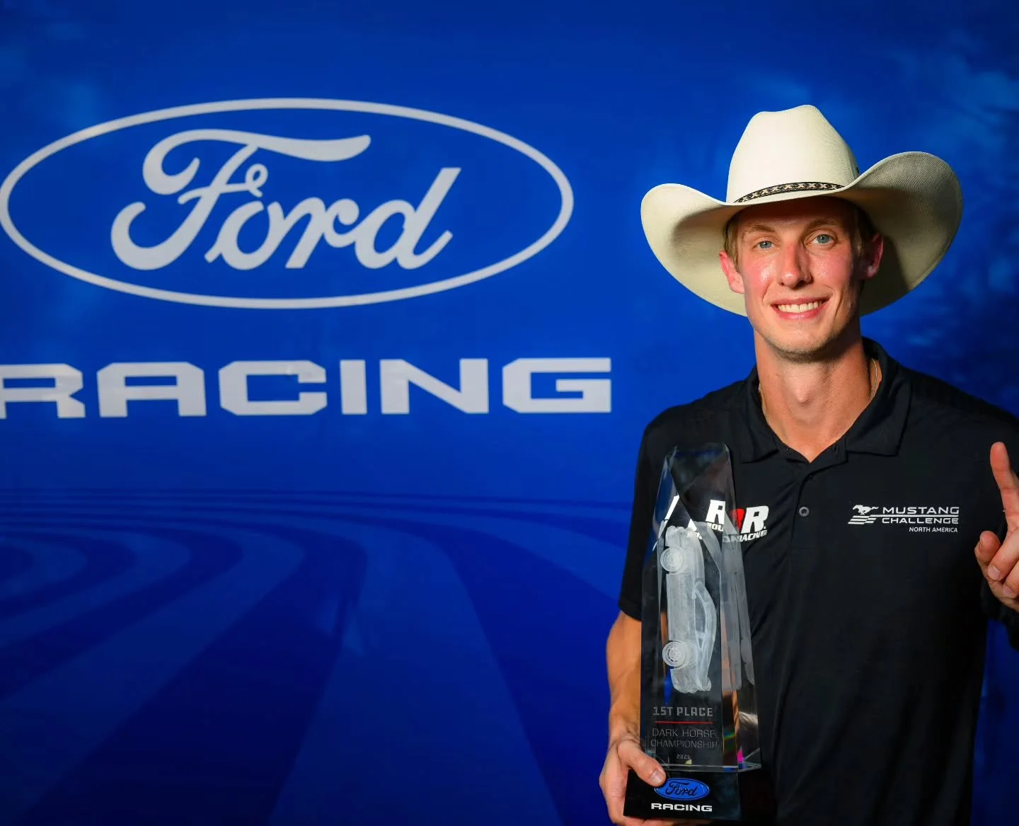 Your 2026 @fordracing @mustangchallengena Dark Horse Champion @coleloftsgard 

An amazing season by Cole. 7 wins, 11 podiums, and 6 poles. It came down to the last race and Cole did it again. A simply incredible season. 

The entire Round 3 Racing fa
