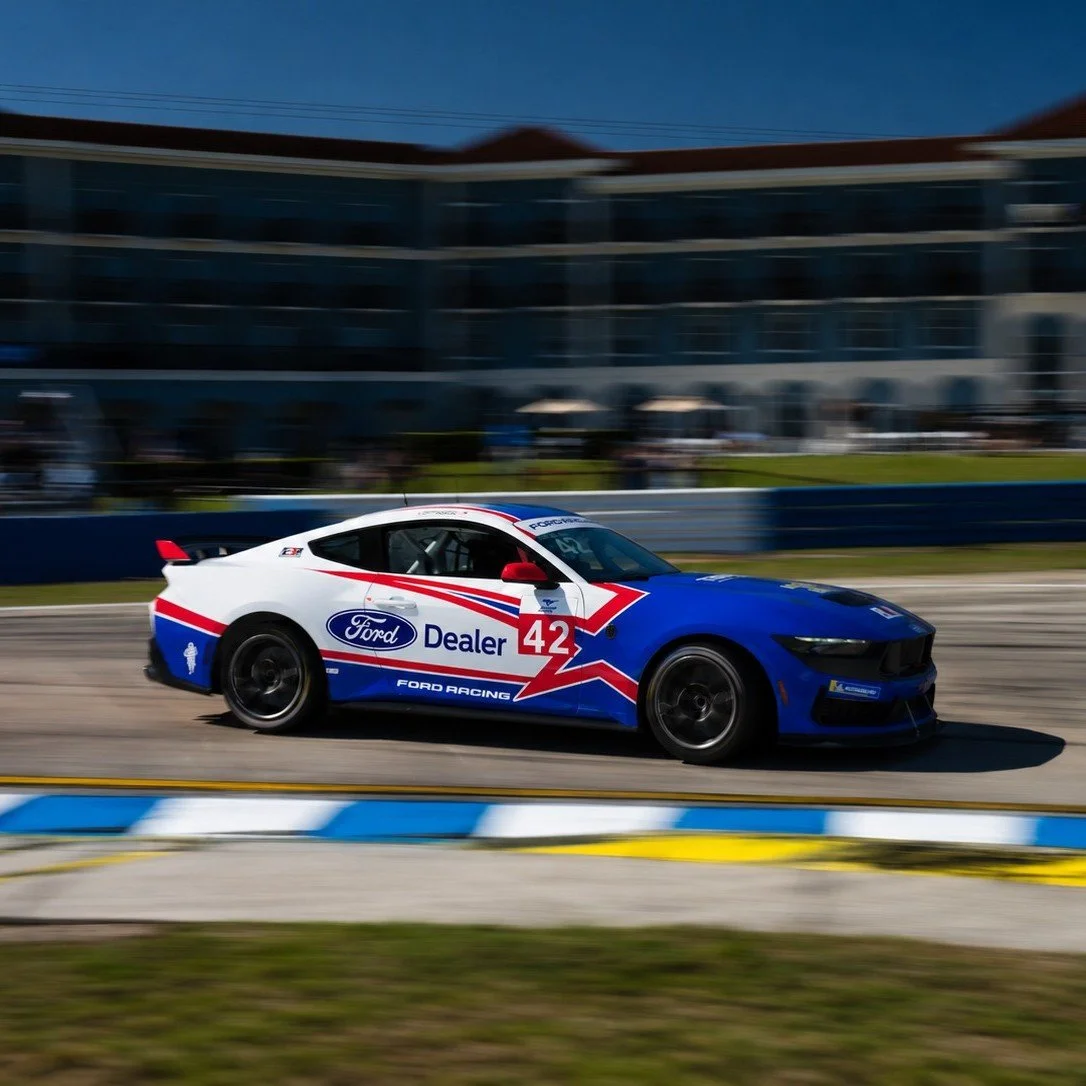 R3R has a unique opportunity for a Ford dealer who wishes to support our program and our winning driver for 2027. With the long summer break scheduled in 2027, we can offer a very unique experience for a Ford dealer. Contact us for more details on th
