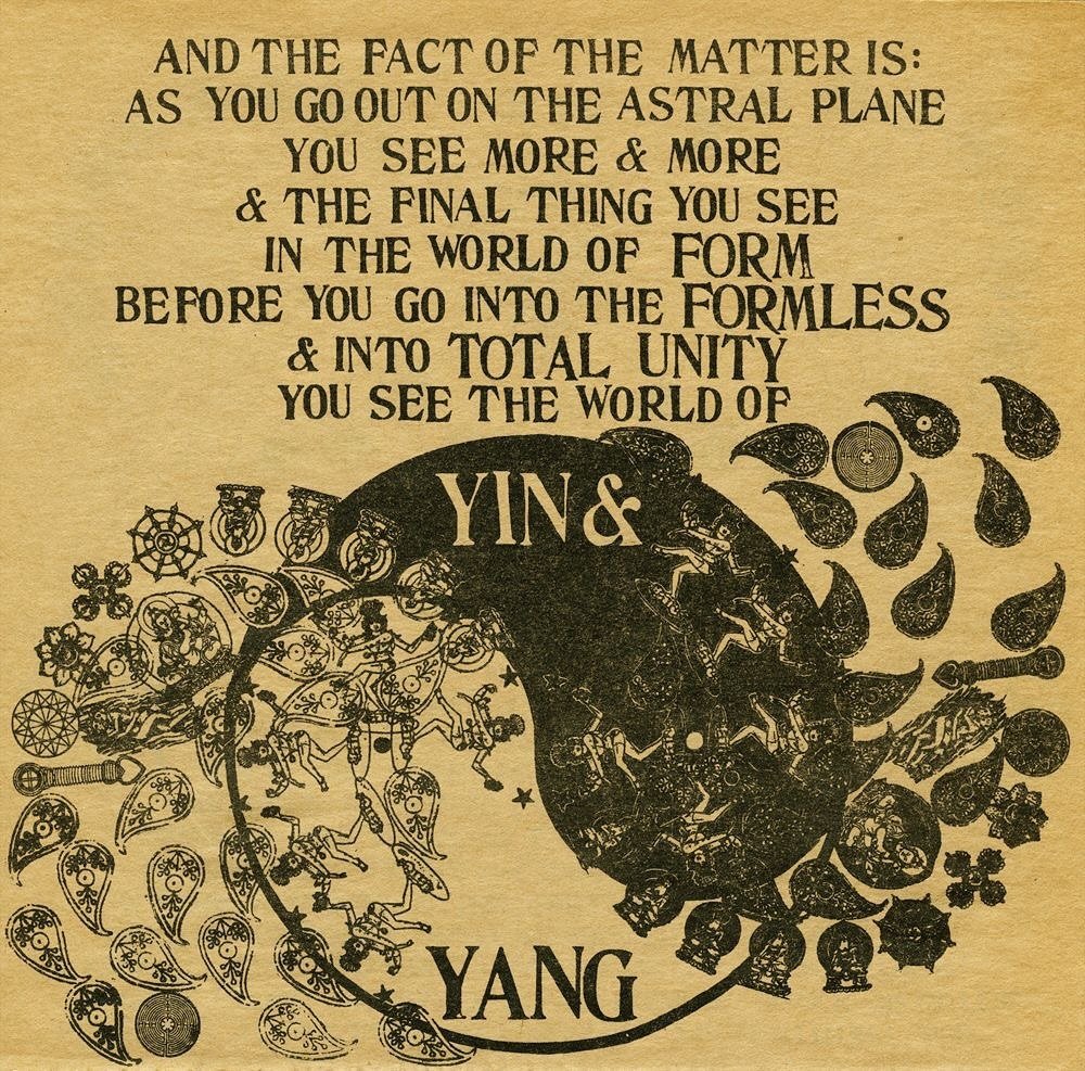 YINYANG 🔳

A process of harmonization ensuring a constant, dynamic balance of all things, yinyang weaves the fabric of nature + mind, holding space for the waxing and waning between cosmic and human existences. Forces seemingly opposing one another 