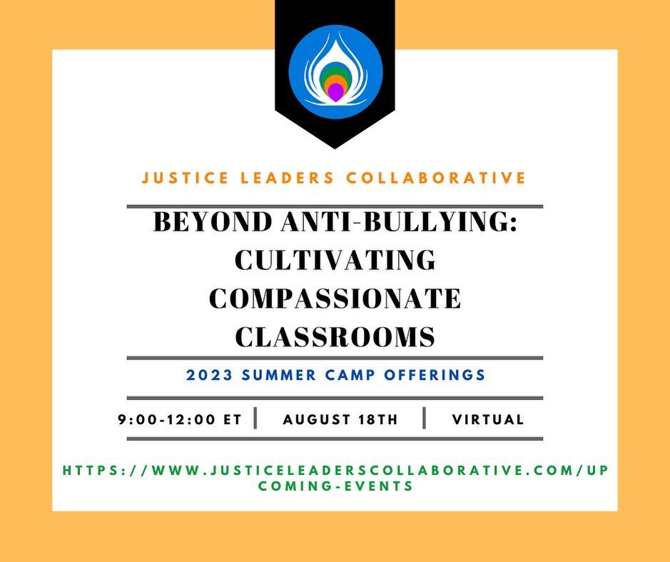 New summer offerings! 

Beyond Anti-Bullying: Cultivating Compassionate Classrooms

Many parents, teachers, administrators, and school counselors, report feeling confused and incompetent to effectively address the epidemic of relational aggression (b