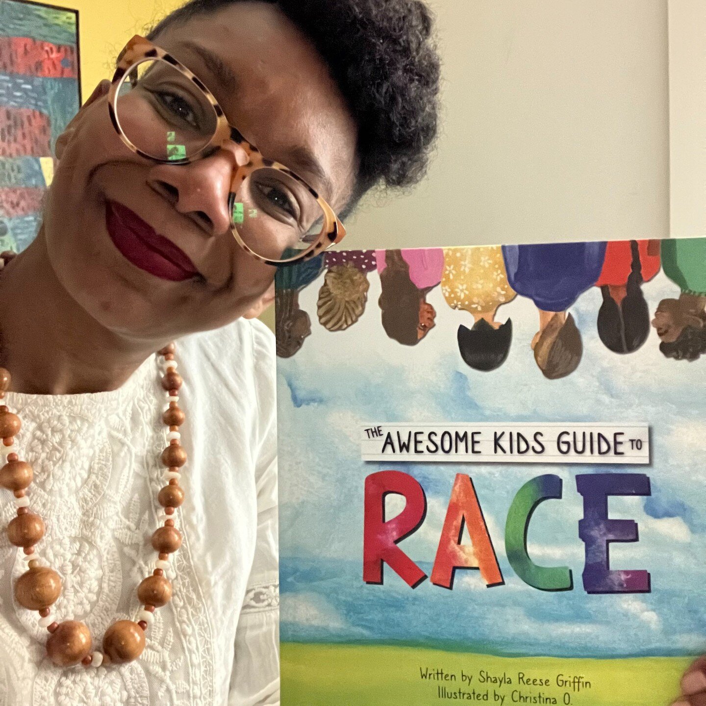 March is reading month! I've been very excited to get to talk about my new children's book &quot;The Awesome Kids Guide to Race&quot; with people around the country who are reading it (@rebekahgienapp, @myreflectionmatters , @artist_life )!

It is no