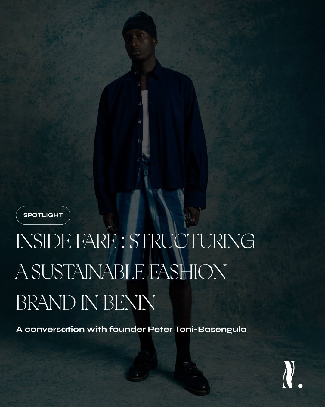 End-of-year read: a designer building both a brand and the community around it. 

Three years testing. A complete pivot after actually listening to clients. One DM that led to dressing ODUMODUBLVCK.

Peter Toni-Basengula isn&rsquo;t just running FARE