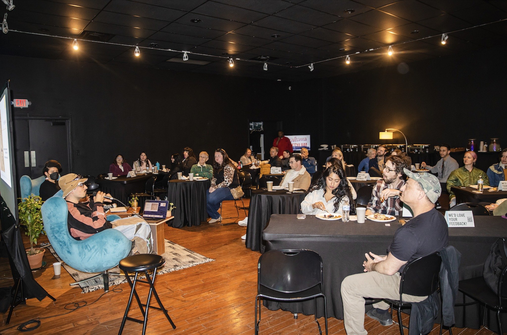 Hosted by The Medium, Table Talks is a casual series that invites you to dive into the minds of local creatives. 

May's theme: &quot;In Studio: Sharing best practices to be productive and prolific in studio&quot; will feature artists Karen Castleman