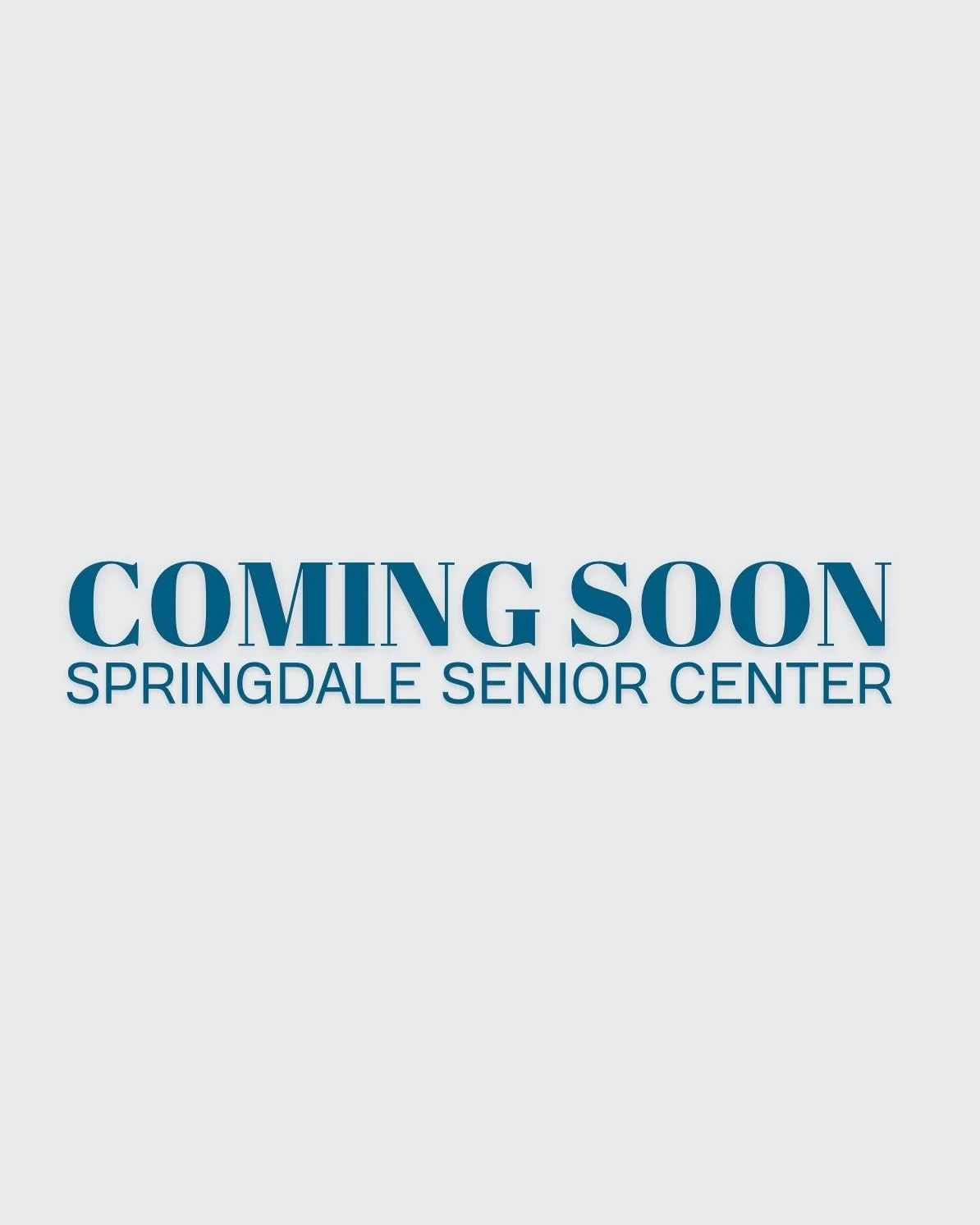 Progress is moving fast at the new Springdale Senior Center! The exterior is finished and interior details are coming together &mdash; with vibrant paint, polished floors, and custom cabinets already in place.

When it opens later this summer, the tw