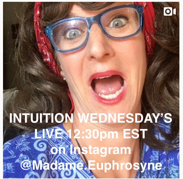 Intuition Wednesday’s Live on Instagram
