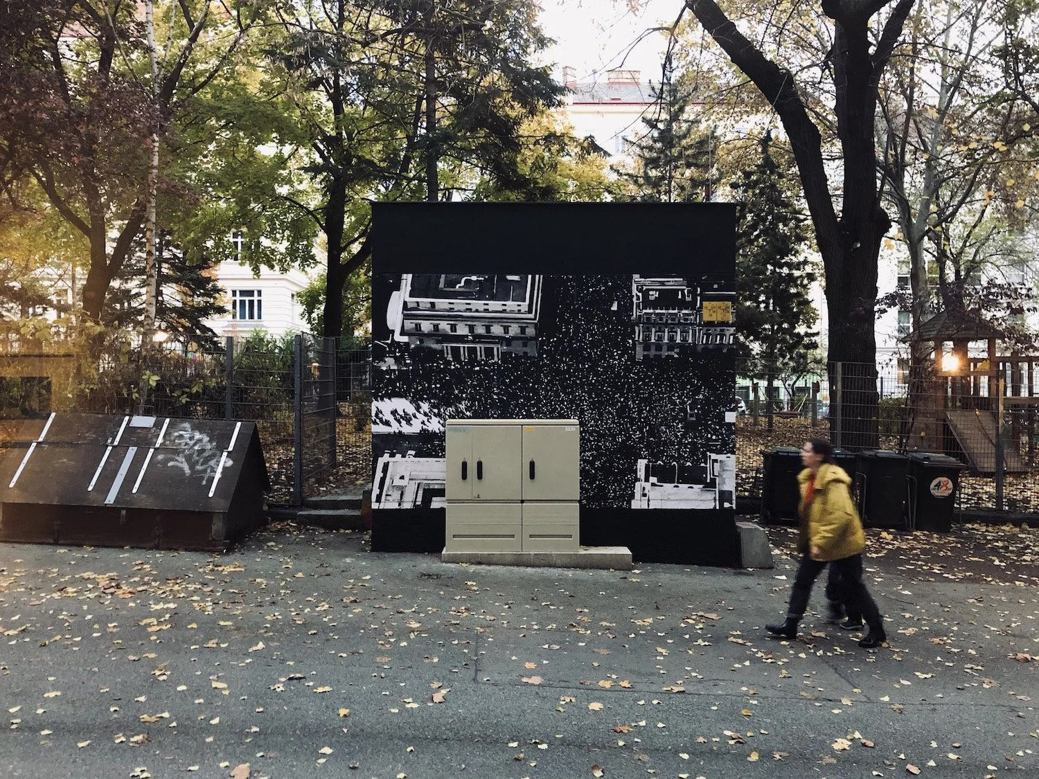 Brexit Protest. Street work. Part of Making History, Vienna. November 2019. 