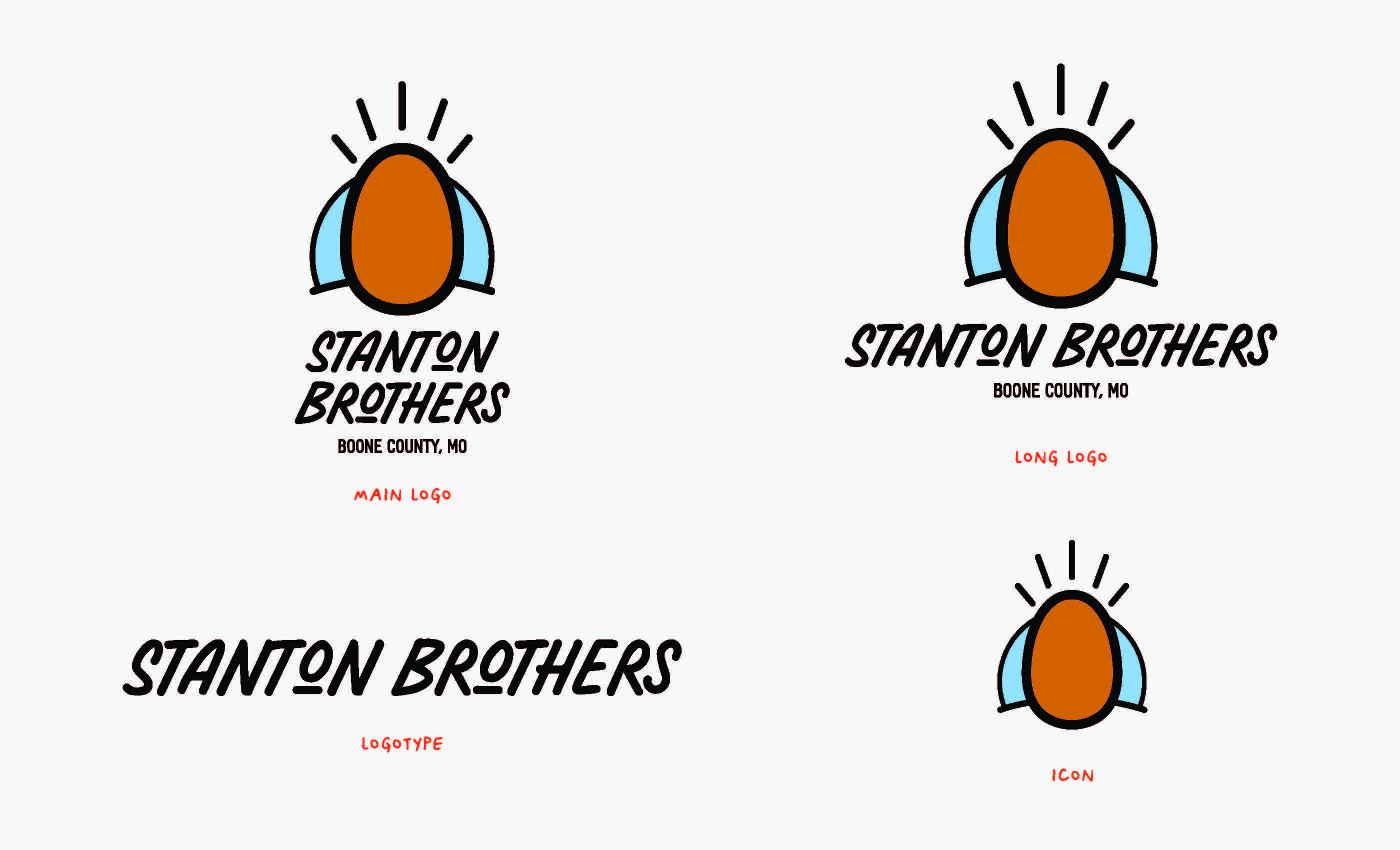  Stanton Brothers logo design. 