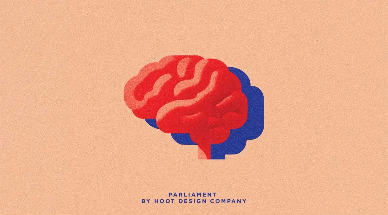 Parliament Hoot Design Company Brain Illustration