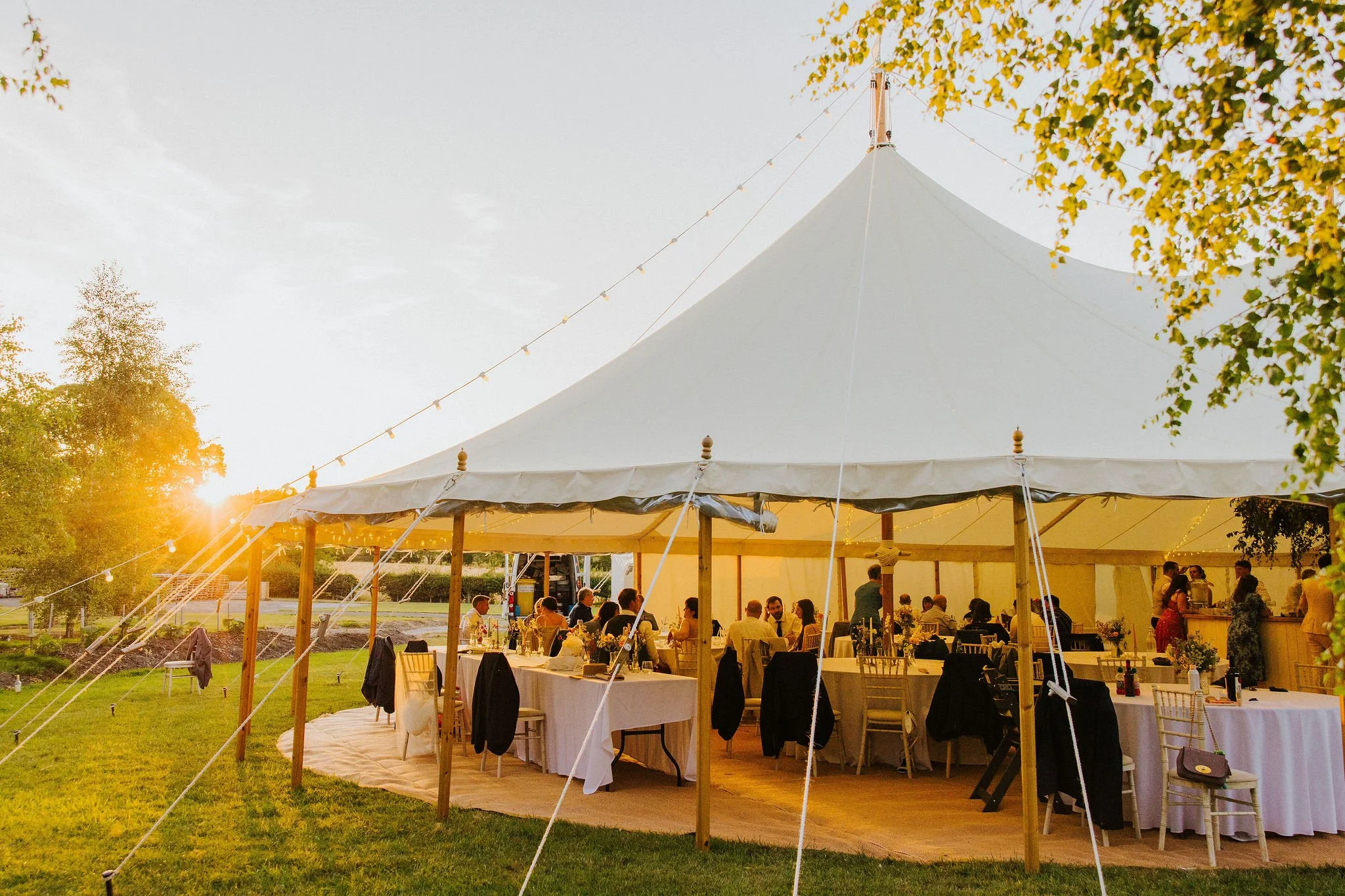 A garden wedding that celebrates Yorkshire flowers