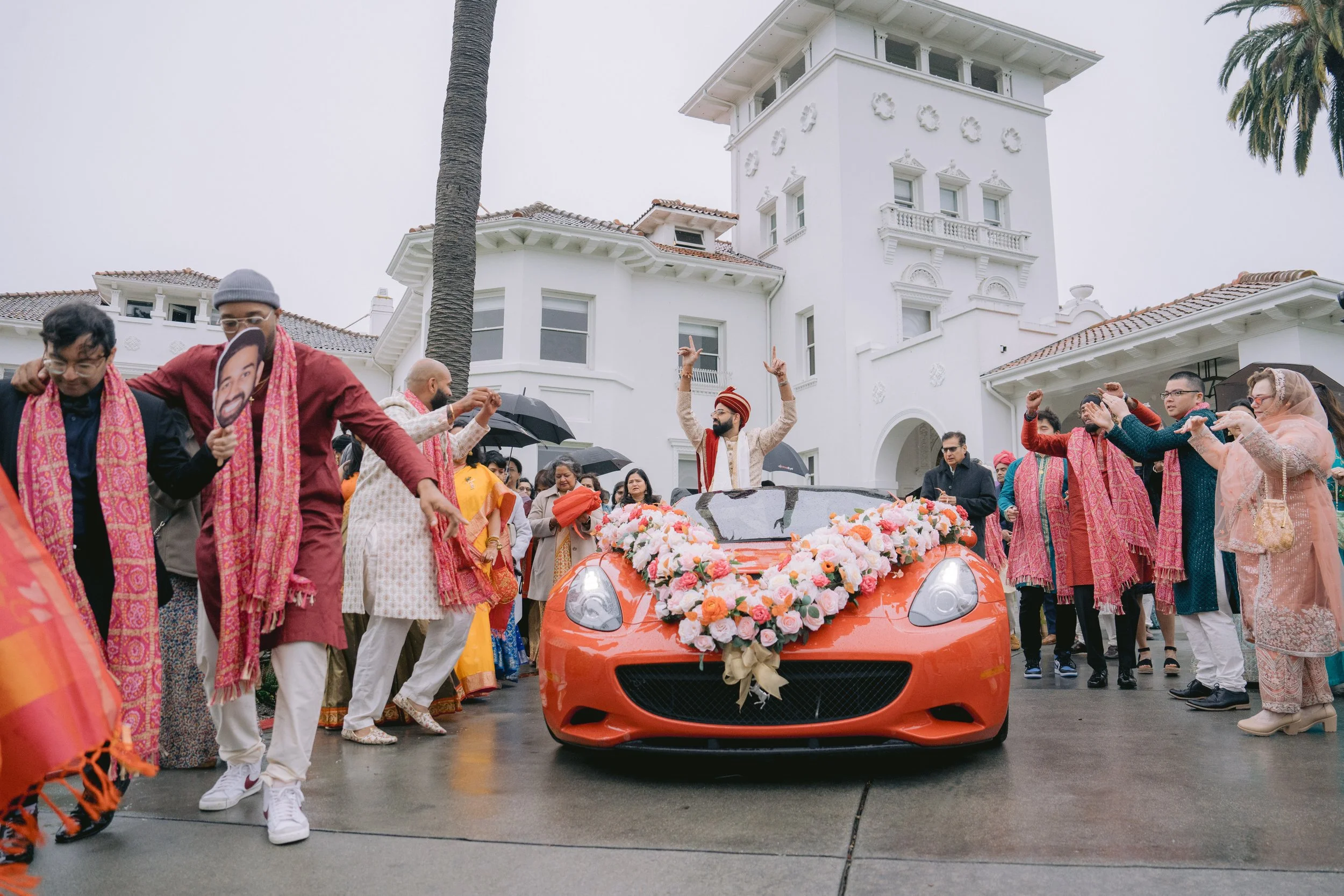 Manisha & Akash's wedding ceremony at Hayes Mansion