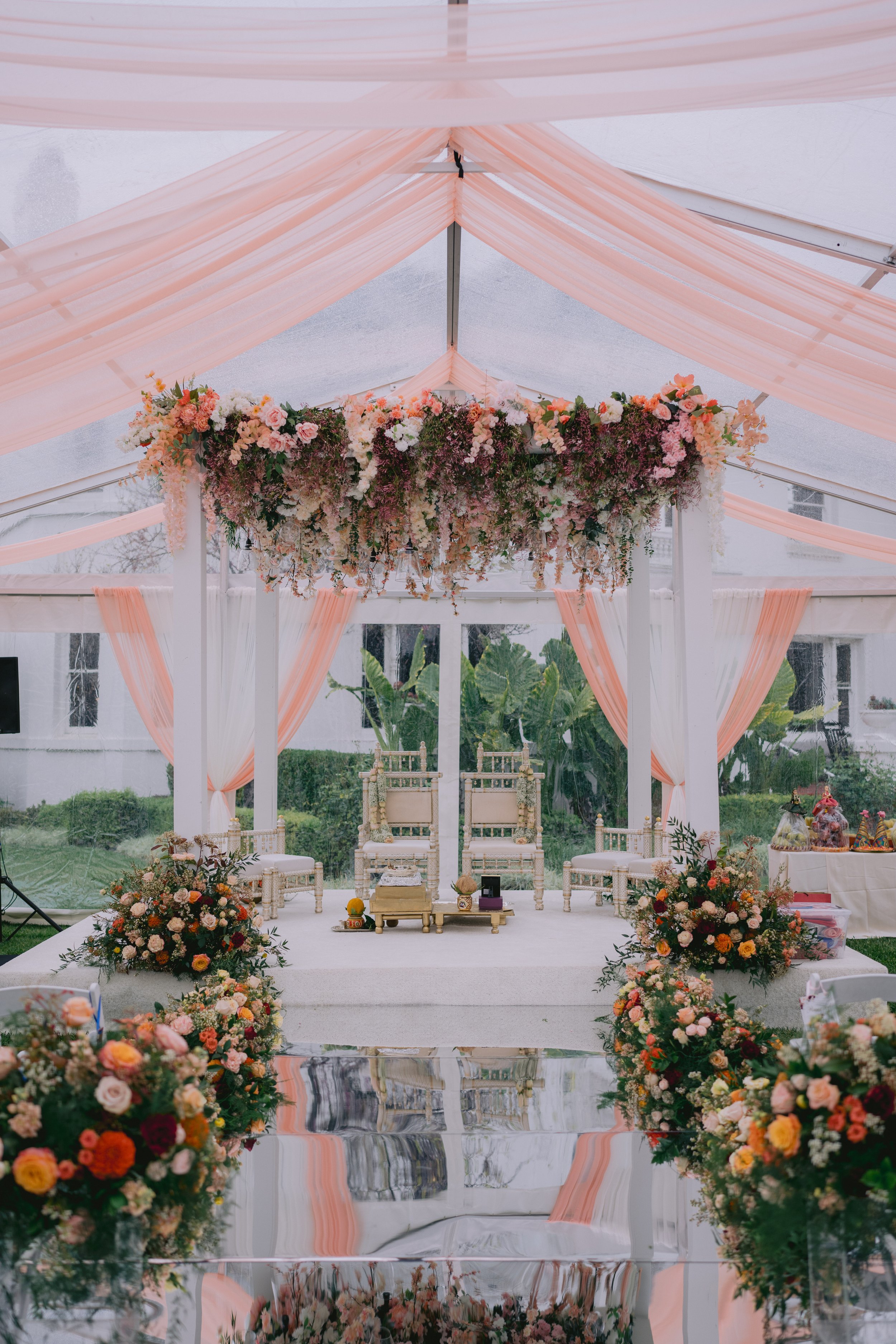 Manisha & Akash's wedding ceremony at Hayes Mansion