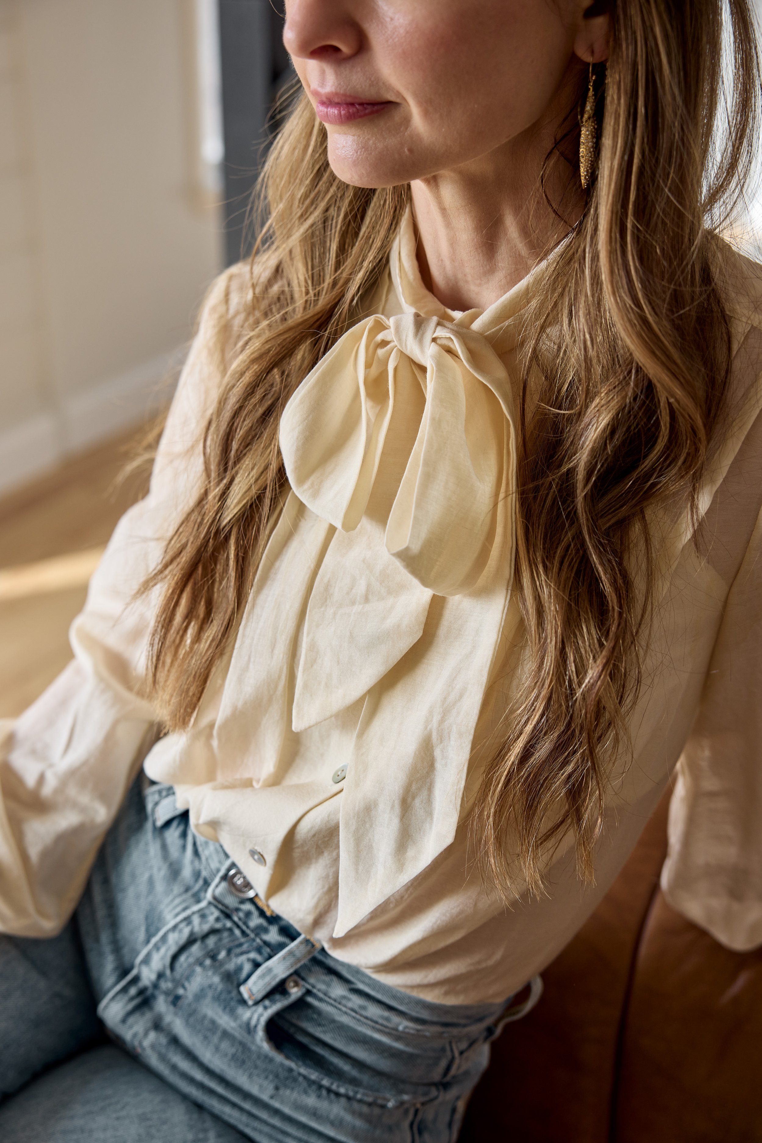 Pine Pleated Blouse Main Image.jpg