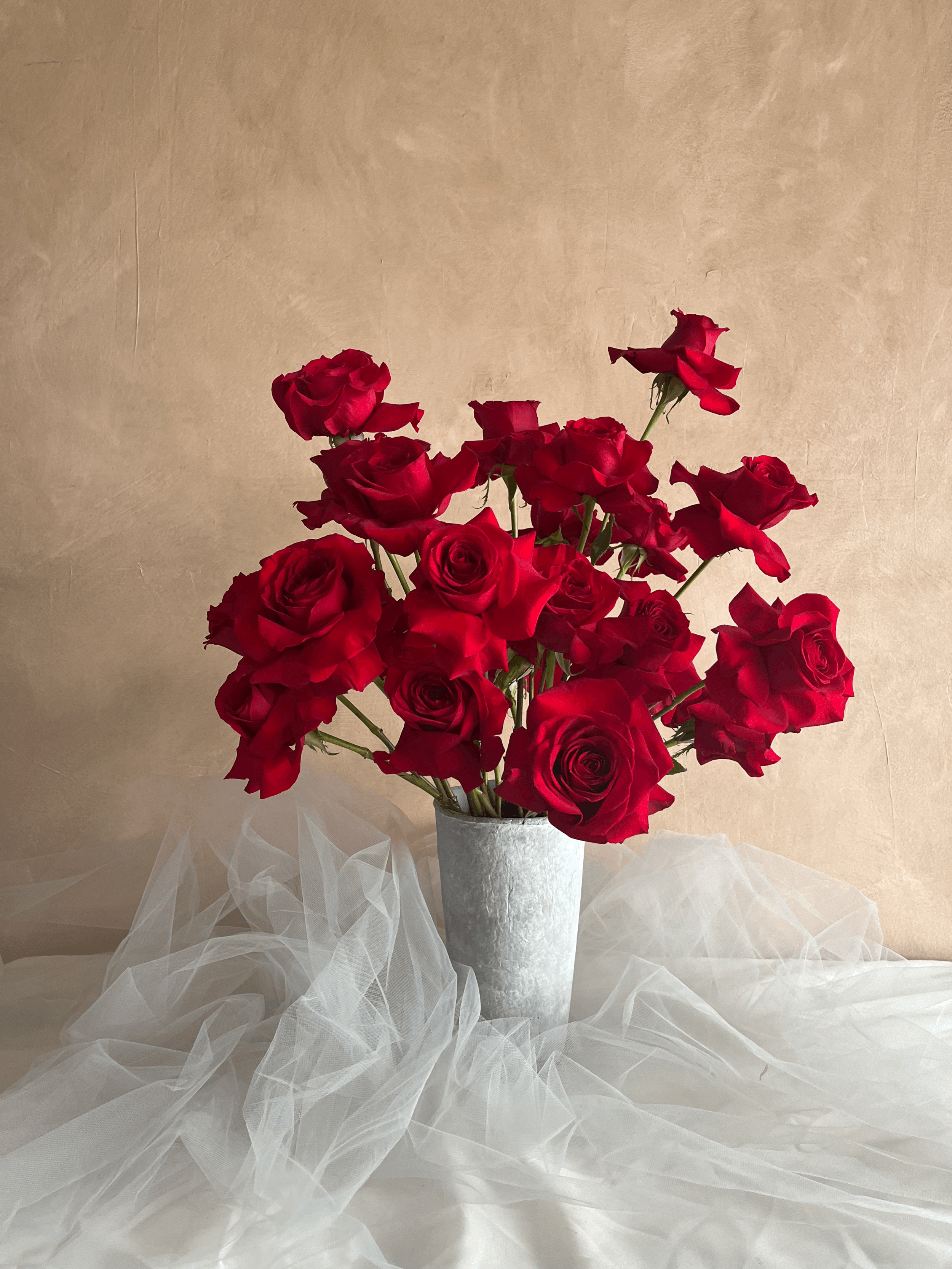 Valentine's Classic 2 Dozen Red Rose Arrangement