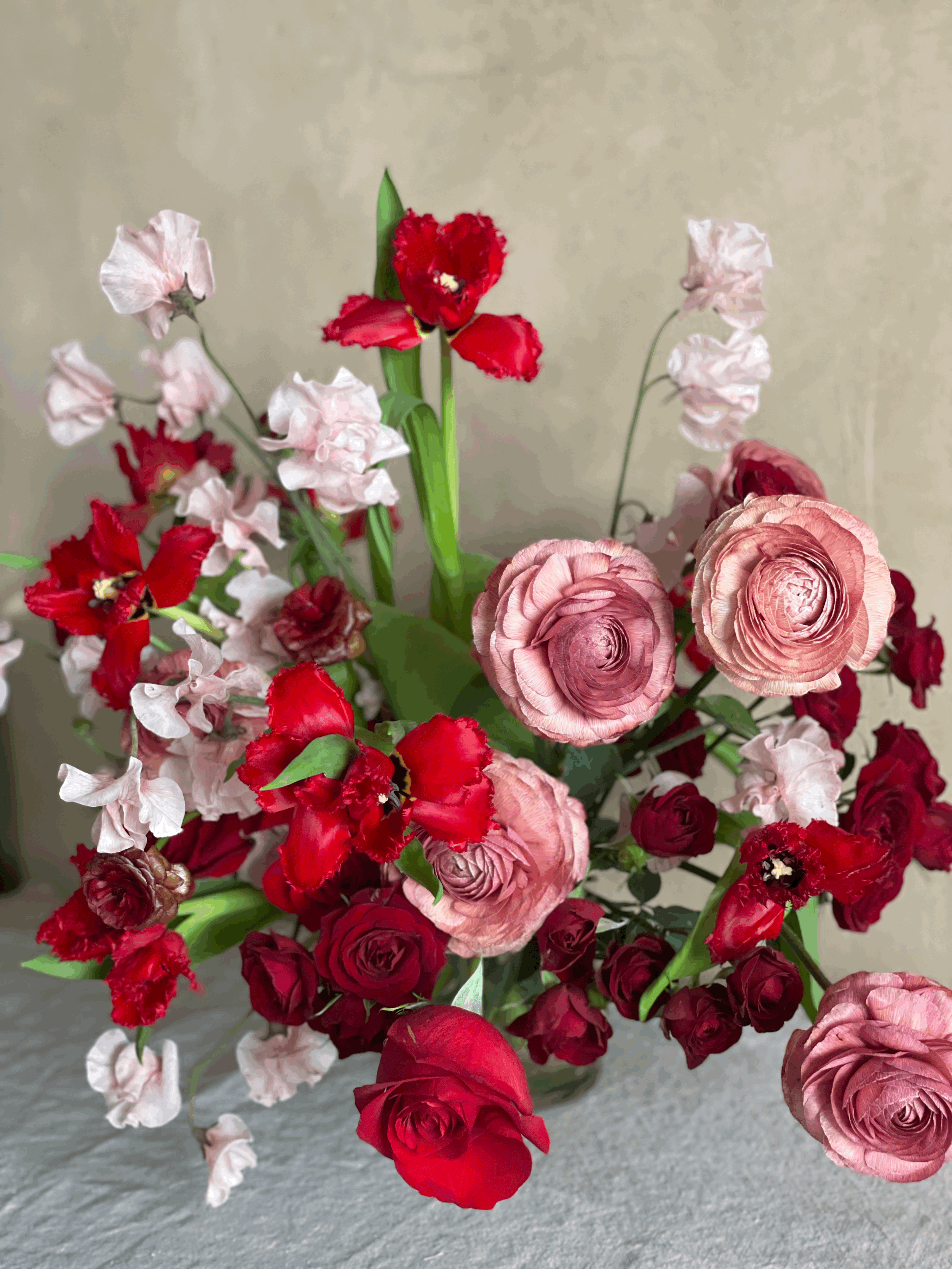 The Romantic Valentine's Petite Floral Arrangement