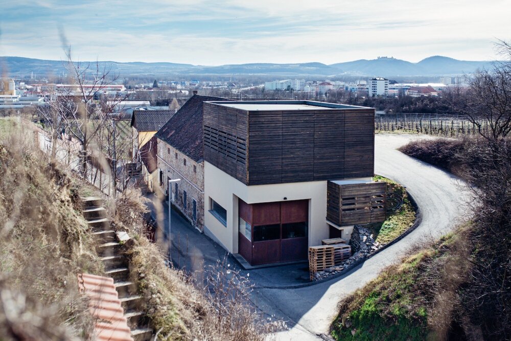  Weingut Rainer Wess, renovated from a 300 year old monastery cellar  Photo credit: Chris Laistler 