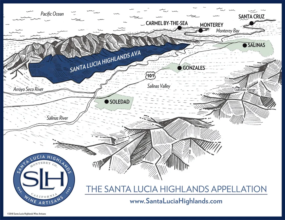  Image source: Santa Lucia Highlands Wine Artisans 