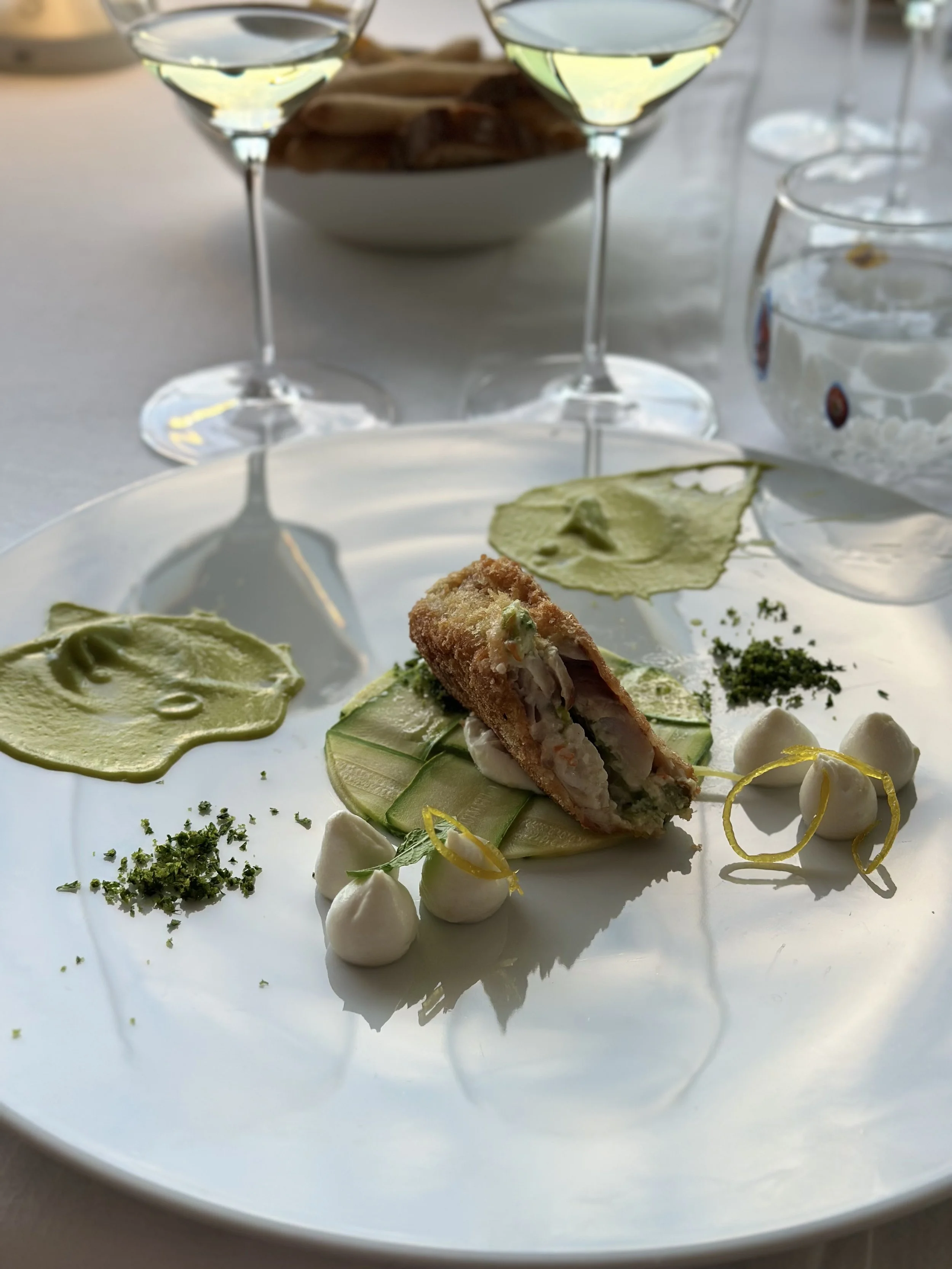 Dinner at one Michilen start restaurant 