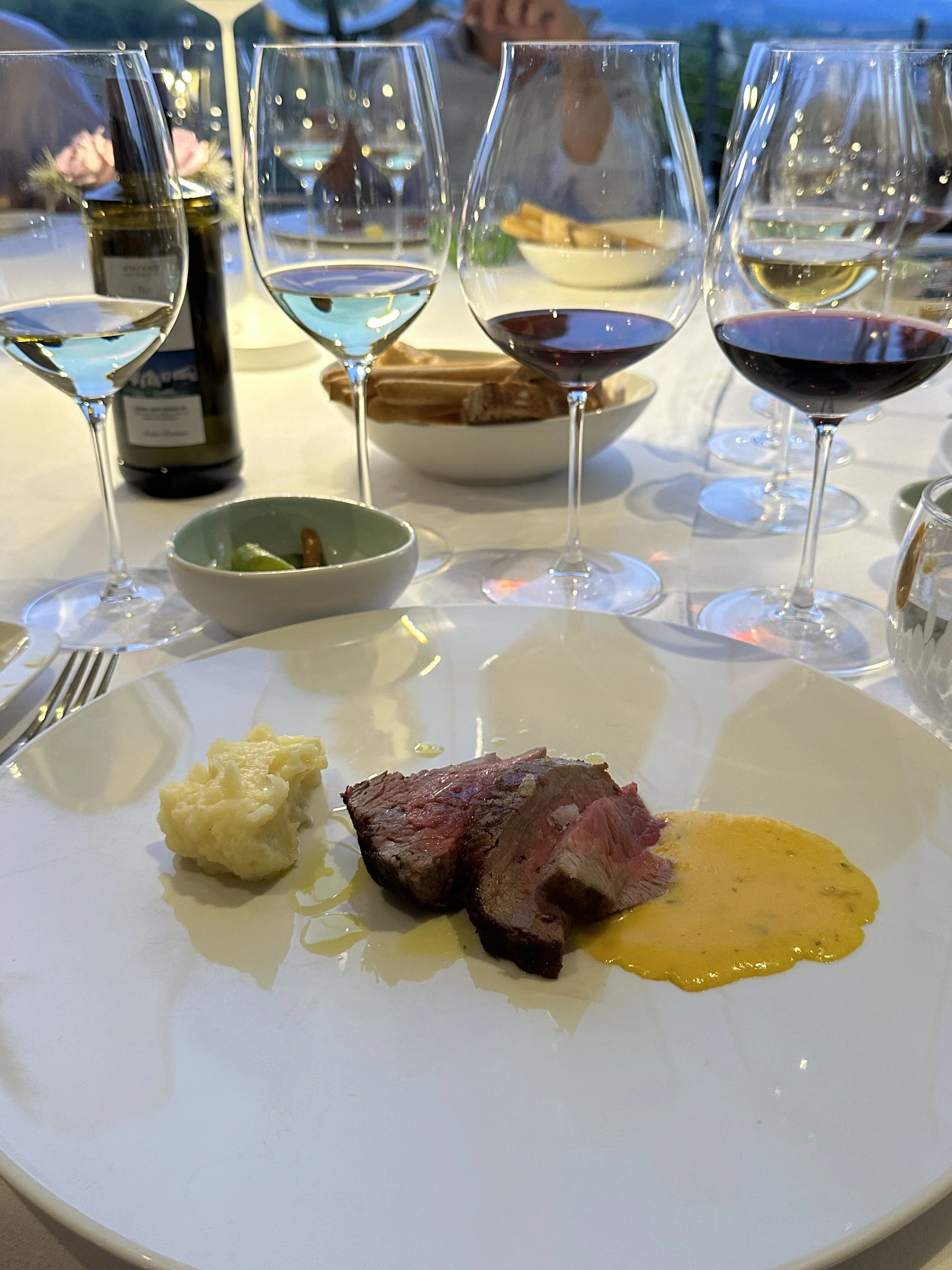  Dinner at one Michelin start restaurant La Ciau del Tornavento in Treiso, Piedmont, Italy 