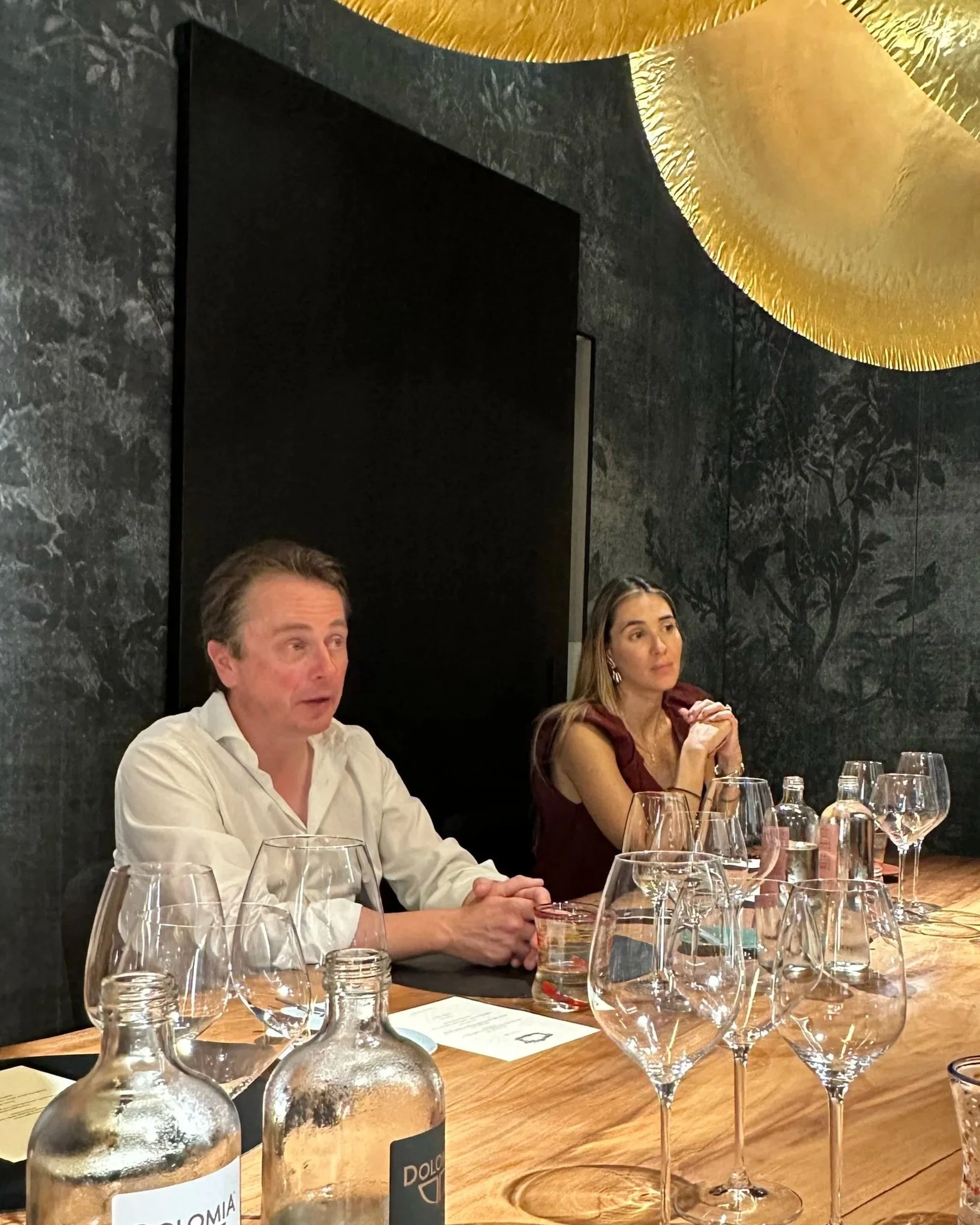 Filippo and Vittoria Felluga share the history of Livio Felluga at Vitello d'Oro