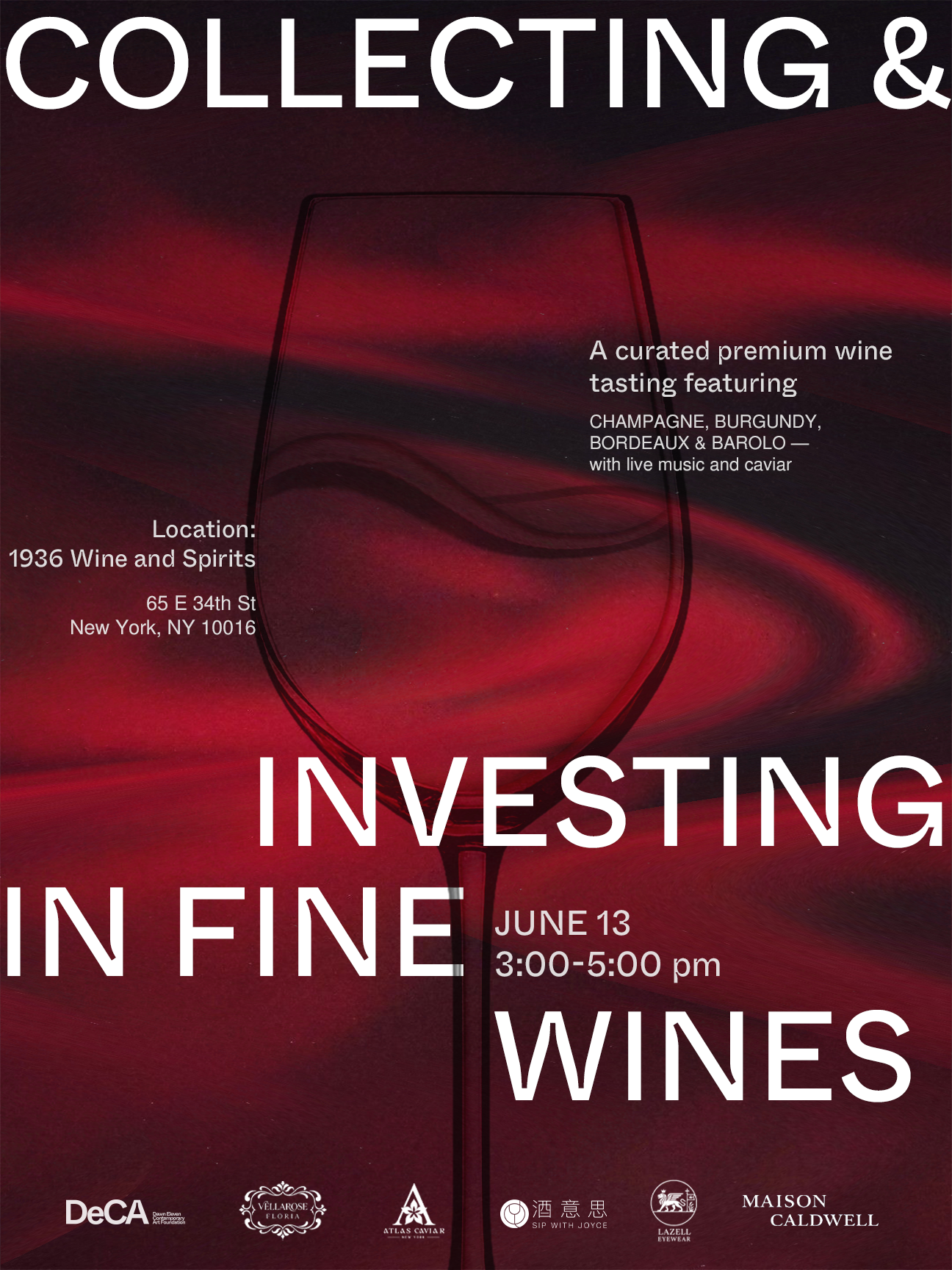 Collecting & Investing in Fine Wines led by Joyce Lin, DipWSET, CMS certified sommelier