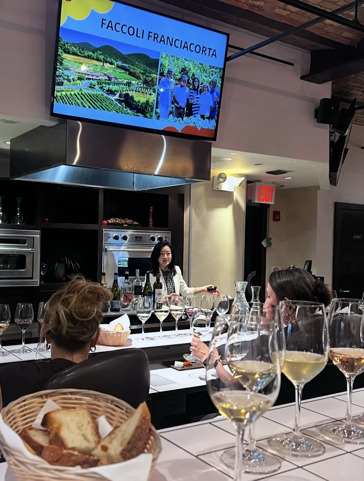 Joyce Lin, DipWSET & CMS certified Somm give wine class at Astor Center: Perfect Pairings: Wine with Asian Cuisine