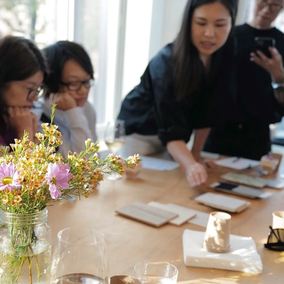 Joyce Lin's food and wine pairing event