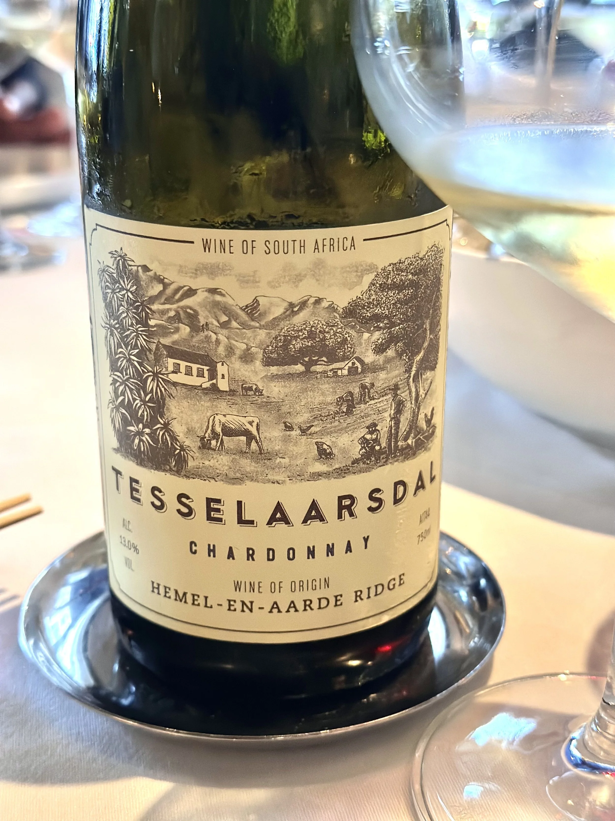 Tesselaarsdal Chardonnay Hemel-en-Aarde Ridge 2023