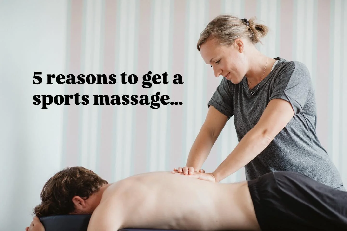 Benefits of sport massage 🙌🏽 

✨ Injury prevention - regular sport massage is a great addition to any training program, especially for those who struggle to keep on top of mobility work 

✨ Pain or tension relief - it can provide fast relief from m