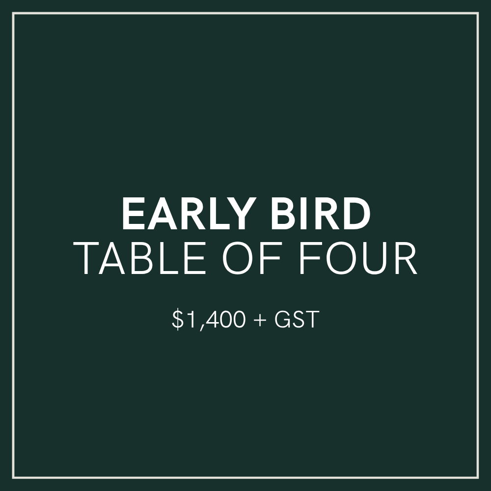 Early Bird Table of Four