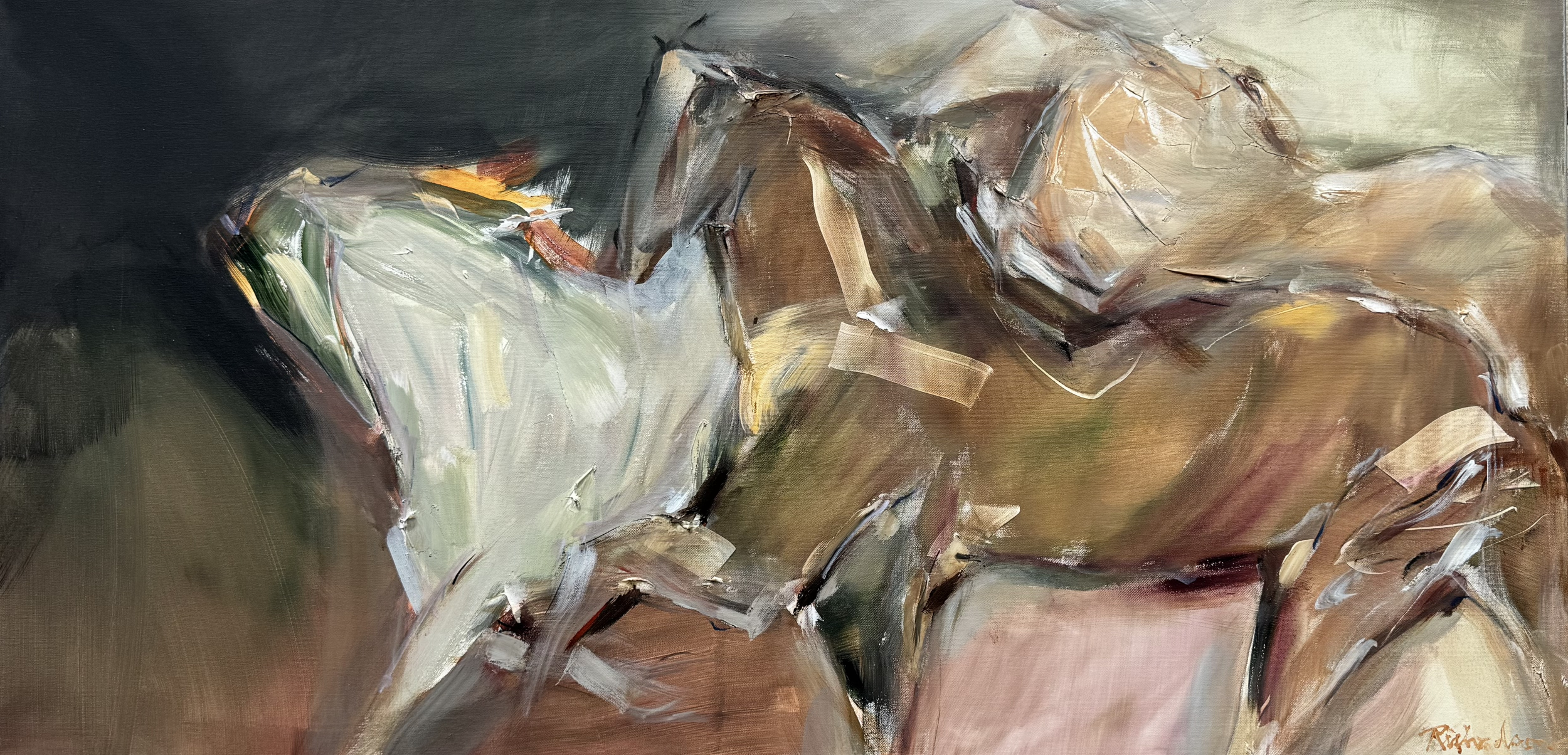 Lady Friends 24x48