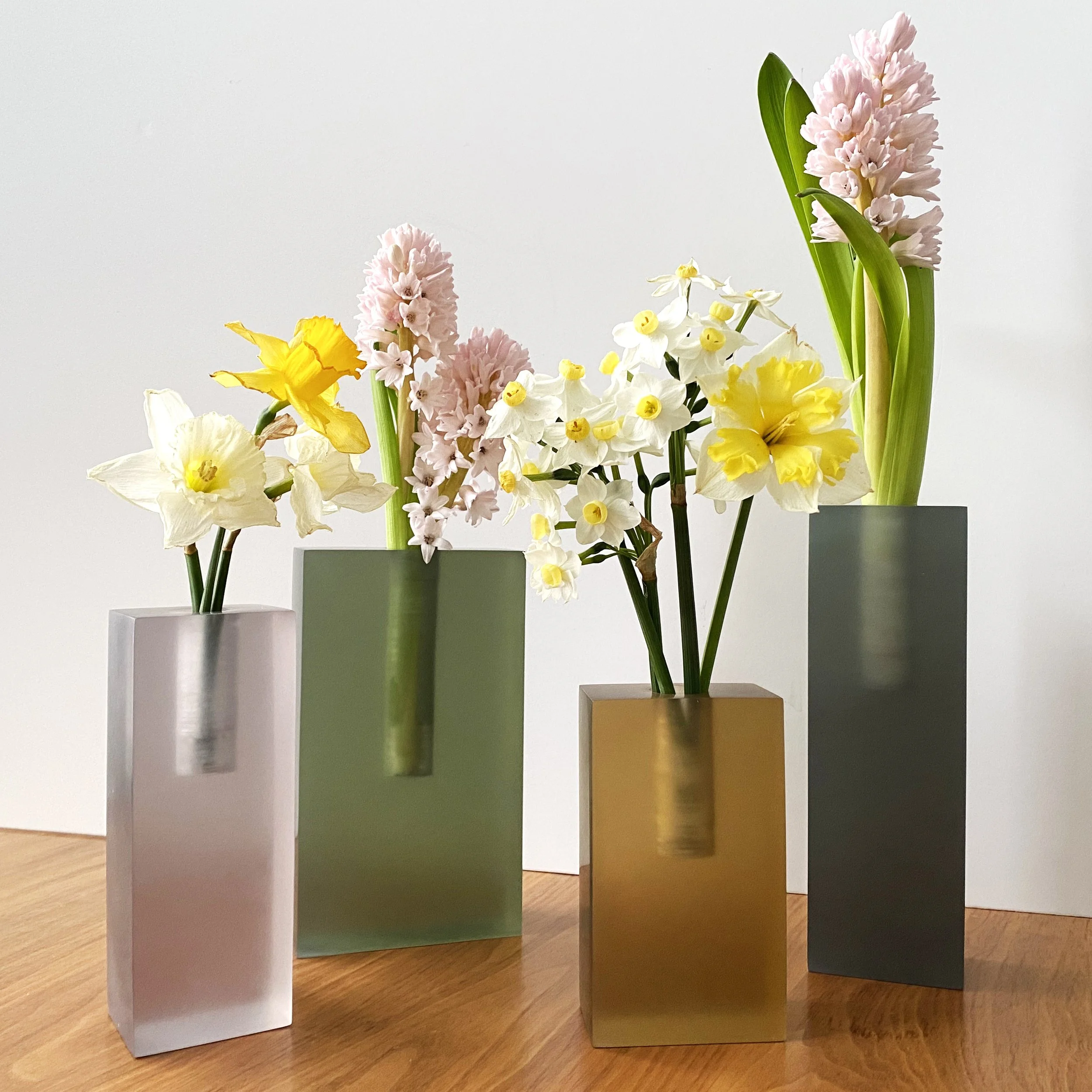 ingot flower vases