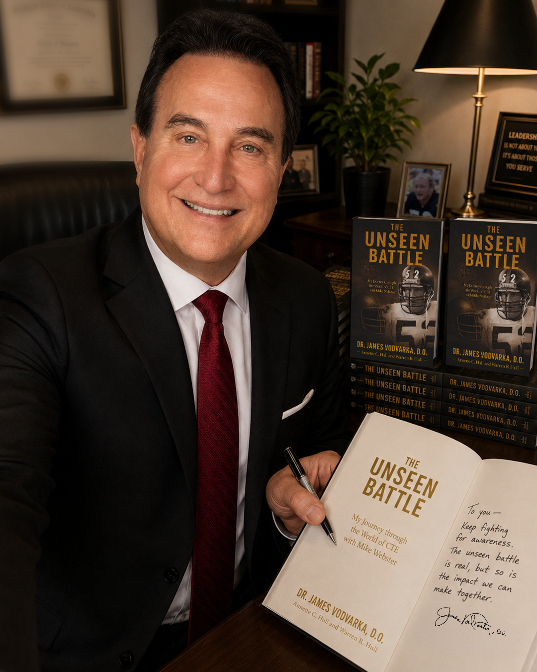 The Unseen Battle Book Dr. James Vodvarka