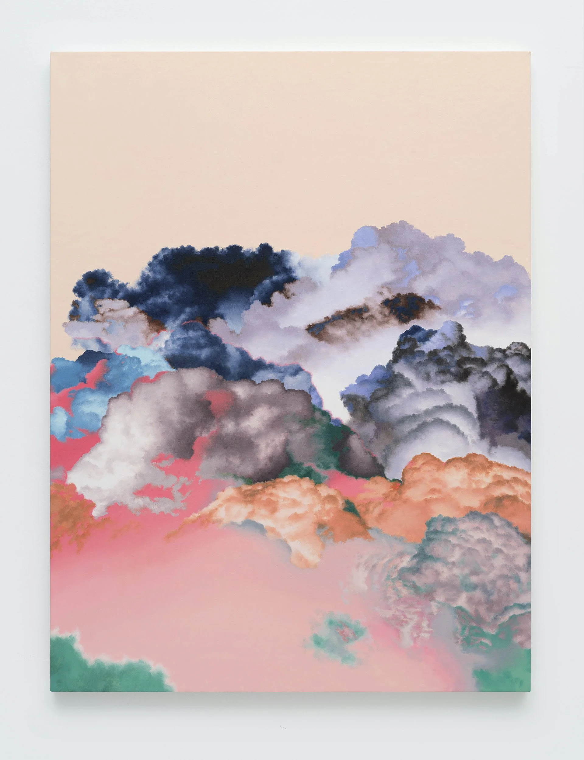 "Saccades in Spades", 2024. Oil on canvas
48 x 36 x inches. JR0011