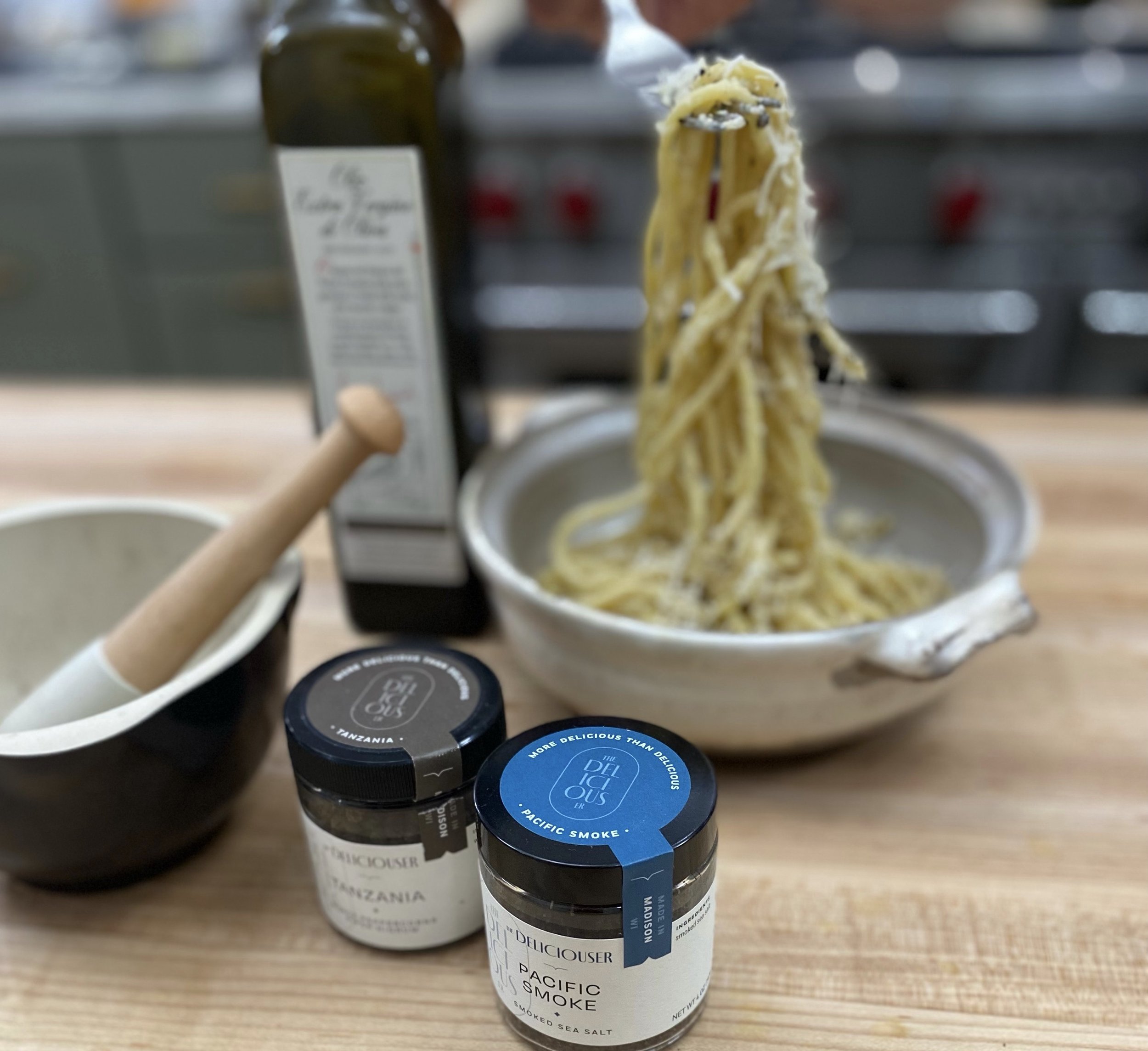 Cubeb &amp; Tanzania Peppercorns - Cacio e Pepe