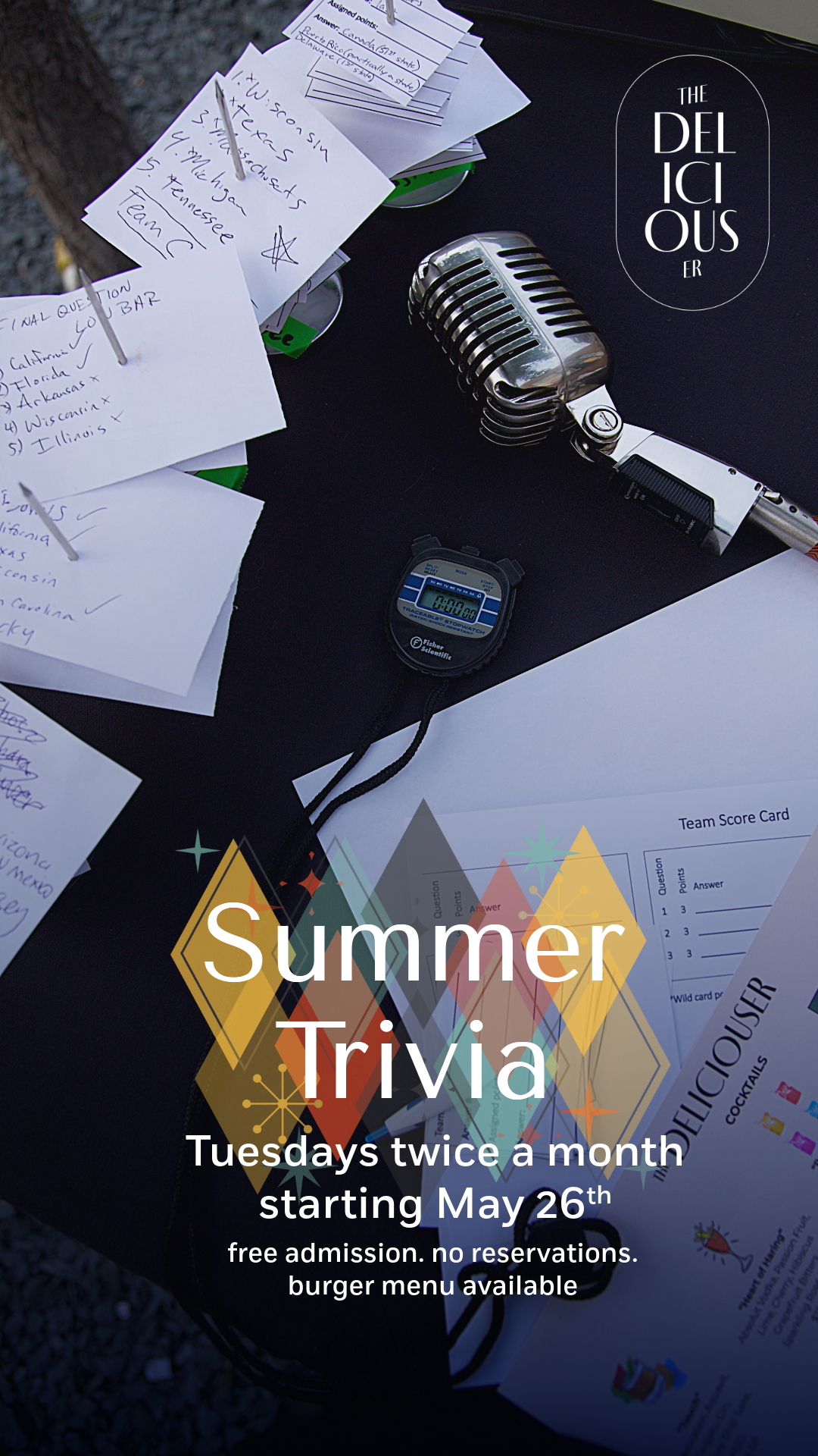 Summer Trivia Tuesdays 06/02
