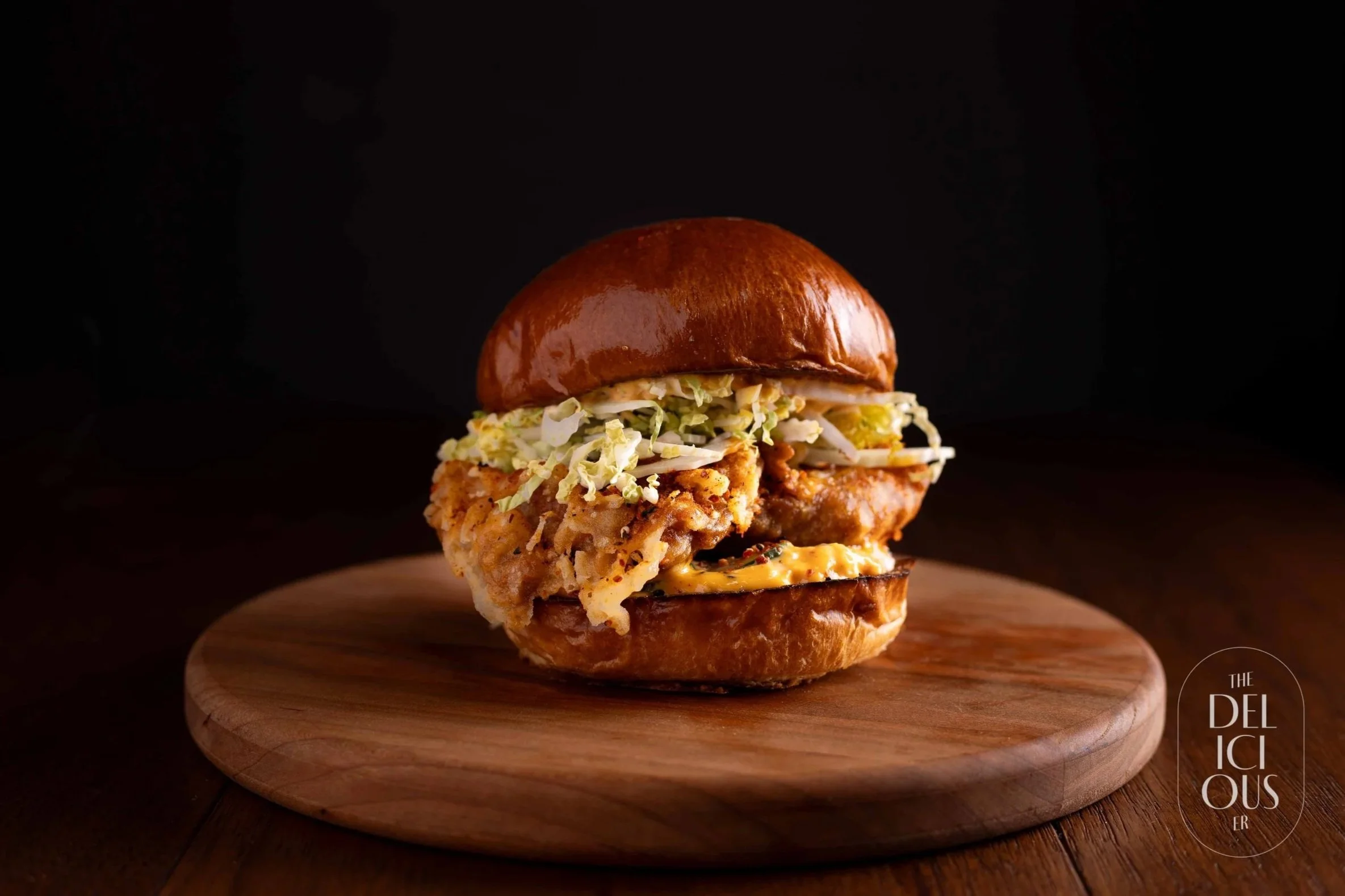 Heirloom Ginger Fried Chicken Sandwich, lunch