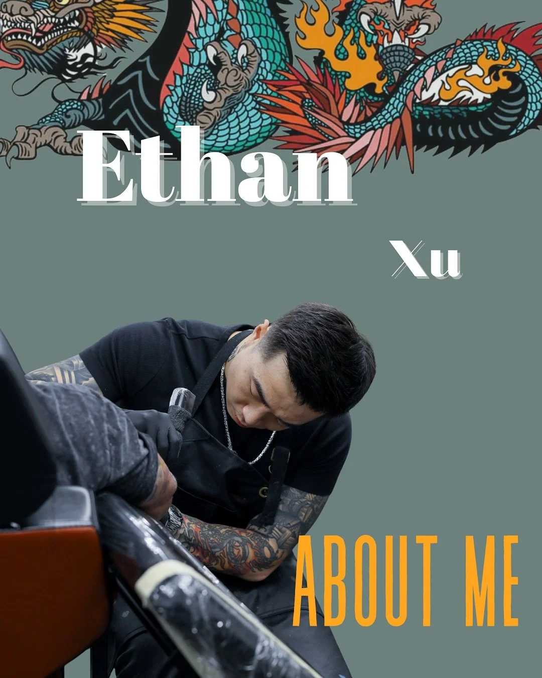MEET OUR ARTIST! ✍🏻

@tattsbyethan_ 

&lsquo; Ethan has been tattooing for 8 years. He specializes in black and grey realism as well as oriental.

Outside of tattooing, he enjoys snowboarding, riding his motorcycle and going to the gym. 

In his own