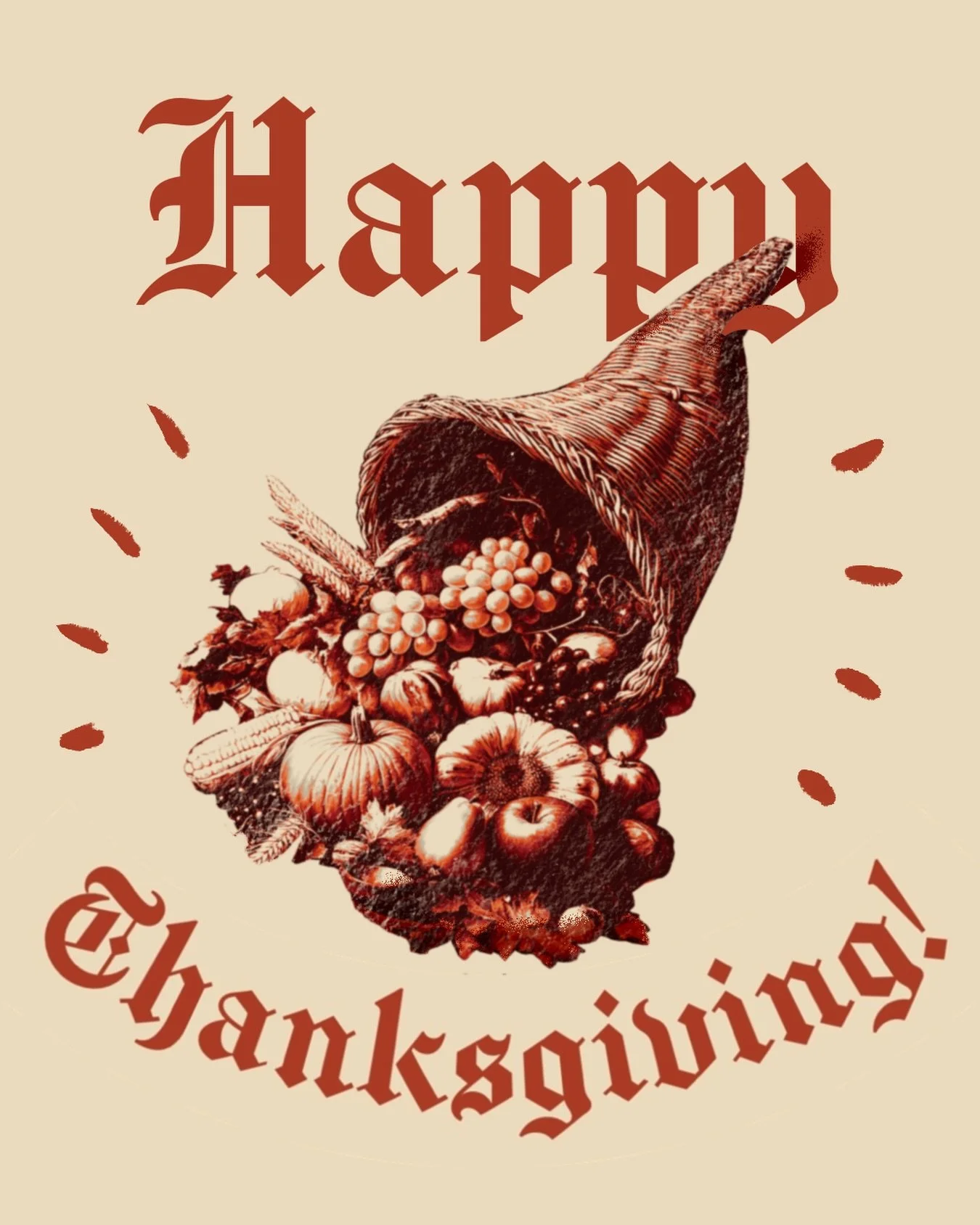 Happy Thanksgiving from our team! 🦃

We are beyond grateful for all our clients, new and returning, for the endless love and support. This wouldn&rsquo;t be possible without any of you. 
Wishing everyone a happy holiday ! 🖤