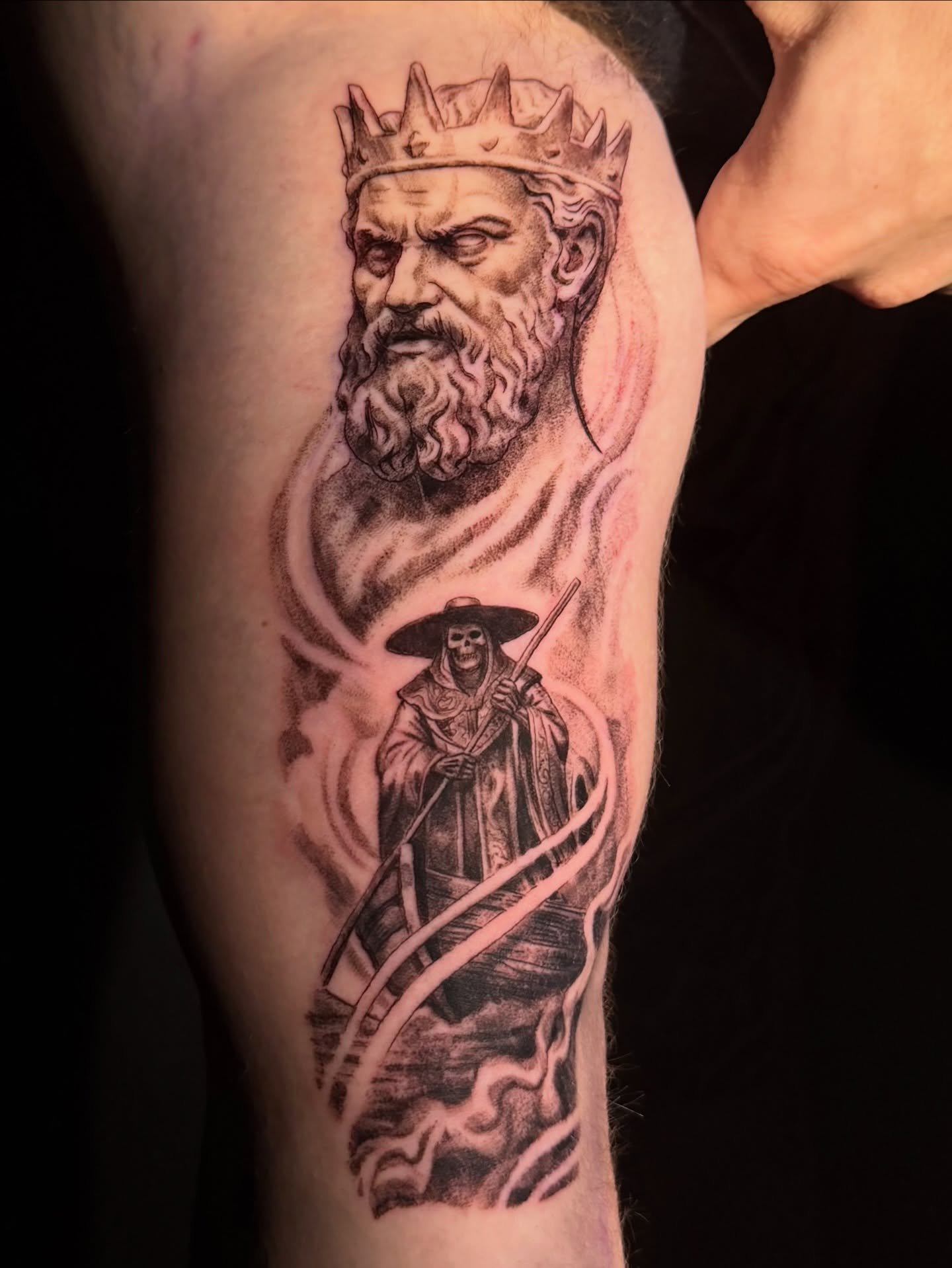 Hades and Charon by @alvaroescbr