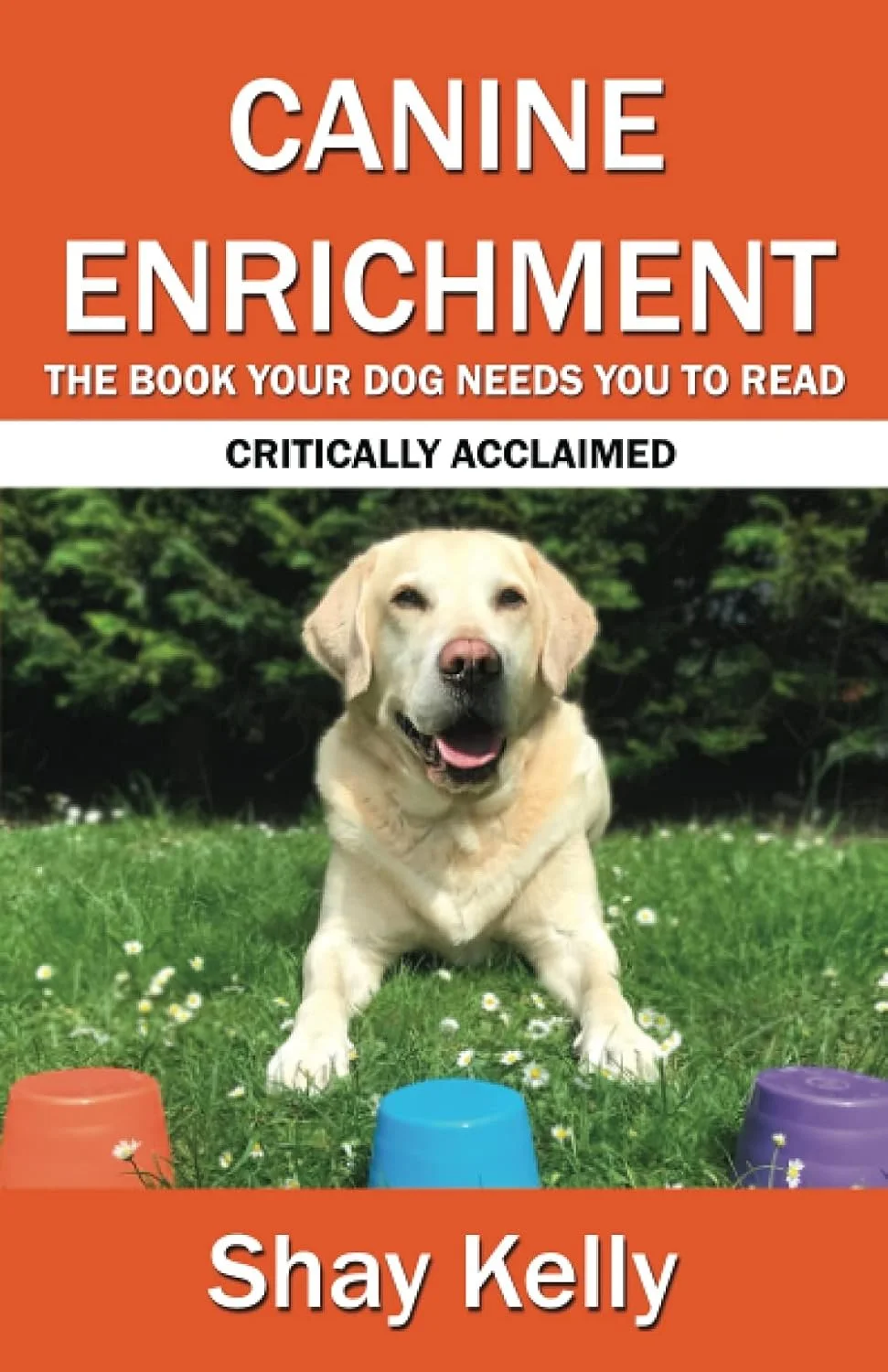 If your dog could choose a book for you to read it would surely be this one. Behaviorist, Shay Kelly shows you how to become your dog’s best friend by providing simple, fun activities to spark their mind and enrich their life. A lack of mental stimul