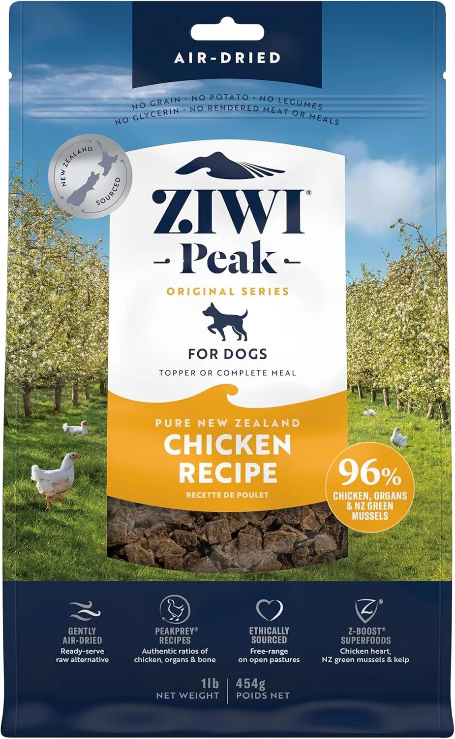 ZIWI Peak Air-Dried Dog Food – Chicken