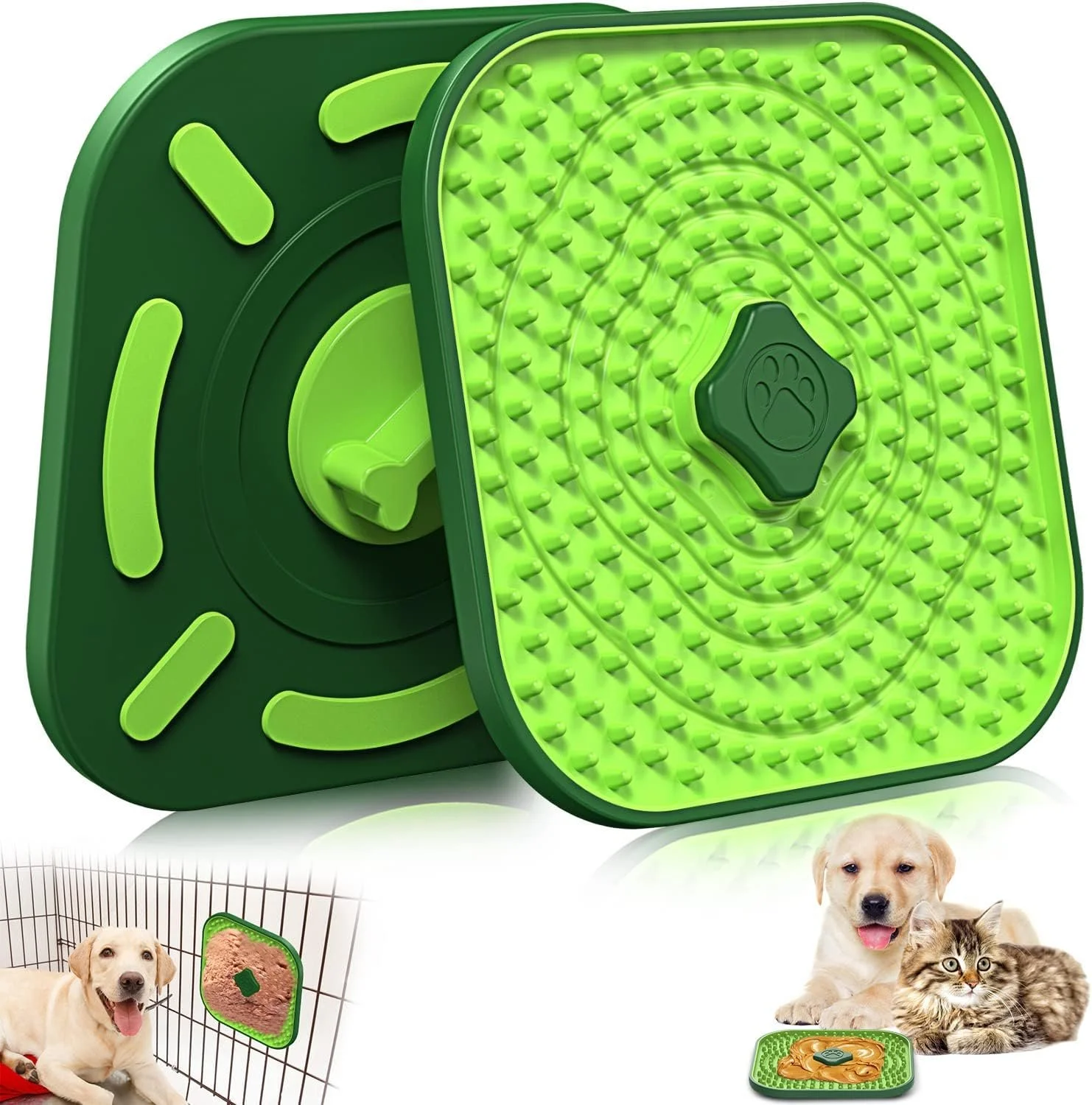 Lick mat for crate