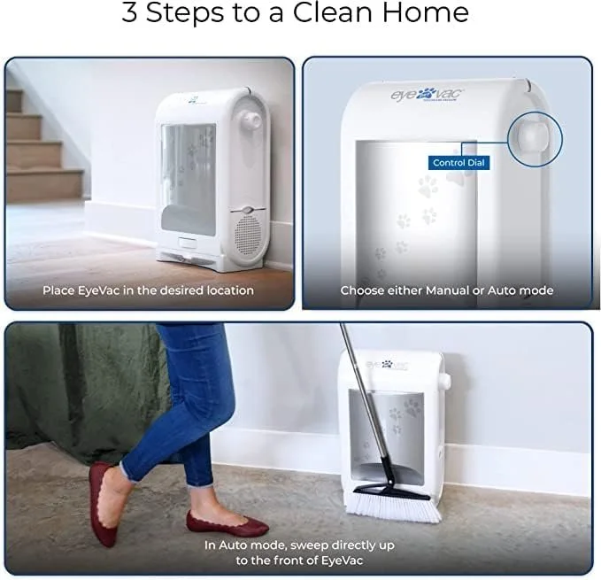 EyeVac Pet Touchless Automatic Dustpan