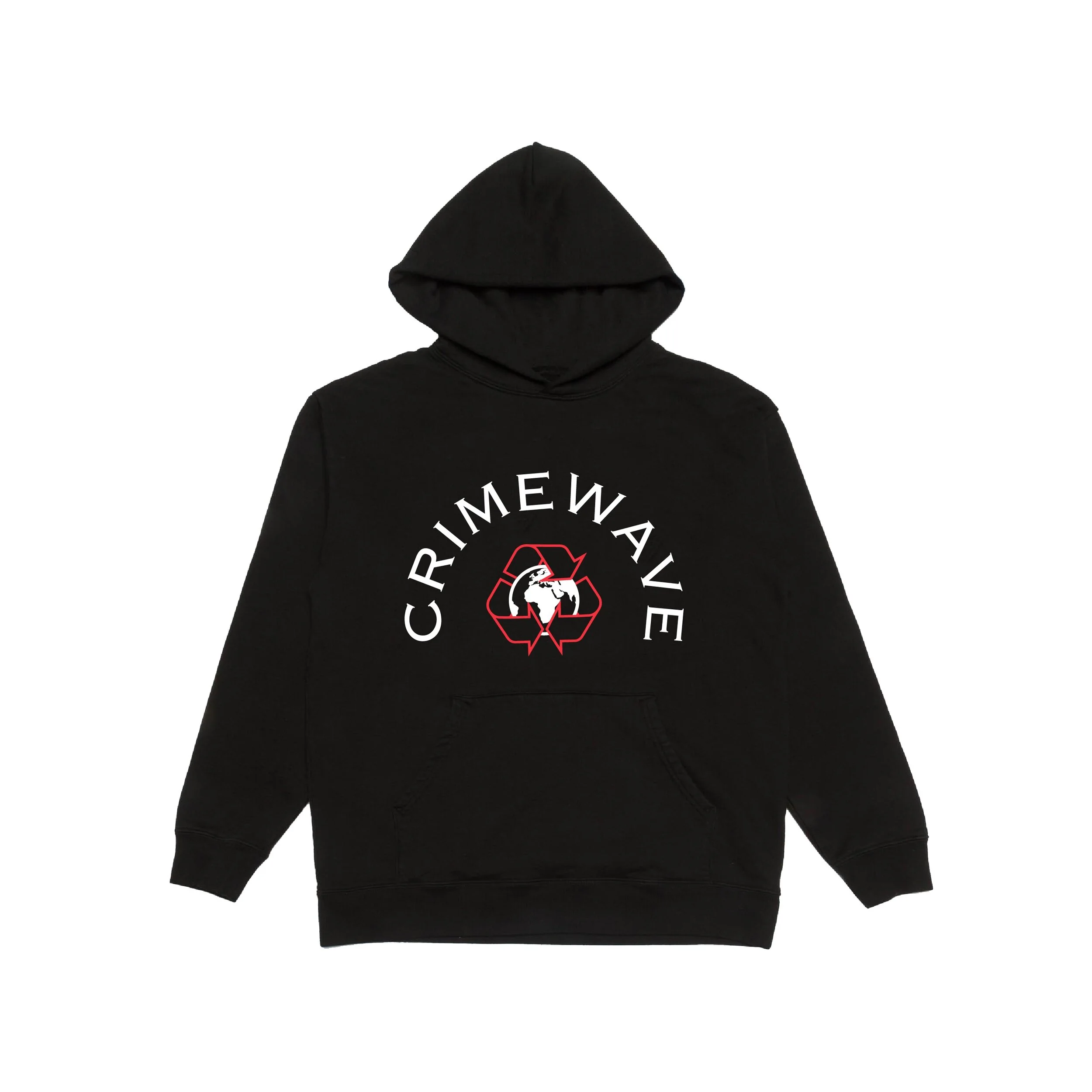 CRIMEWAVE RECYCLE HOODED SWEATSHIRT